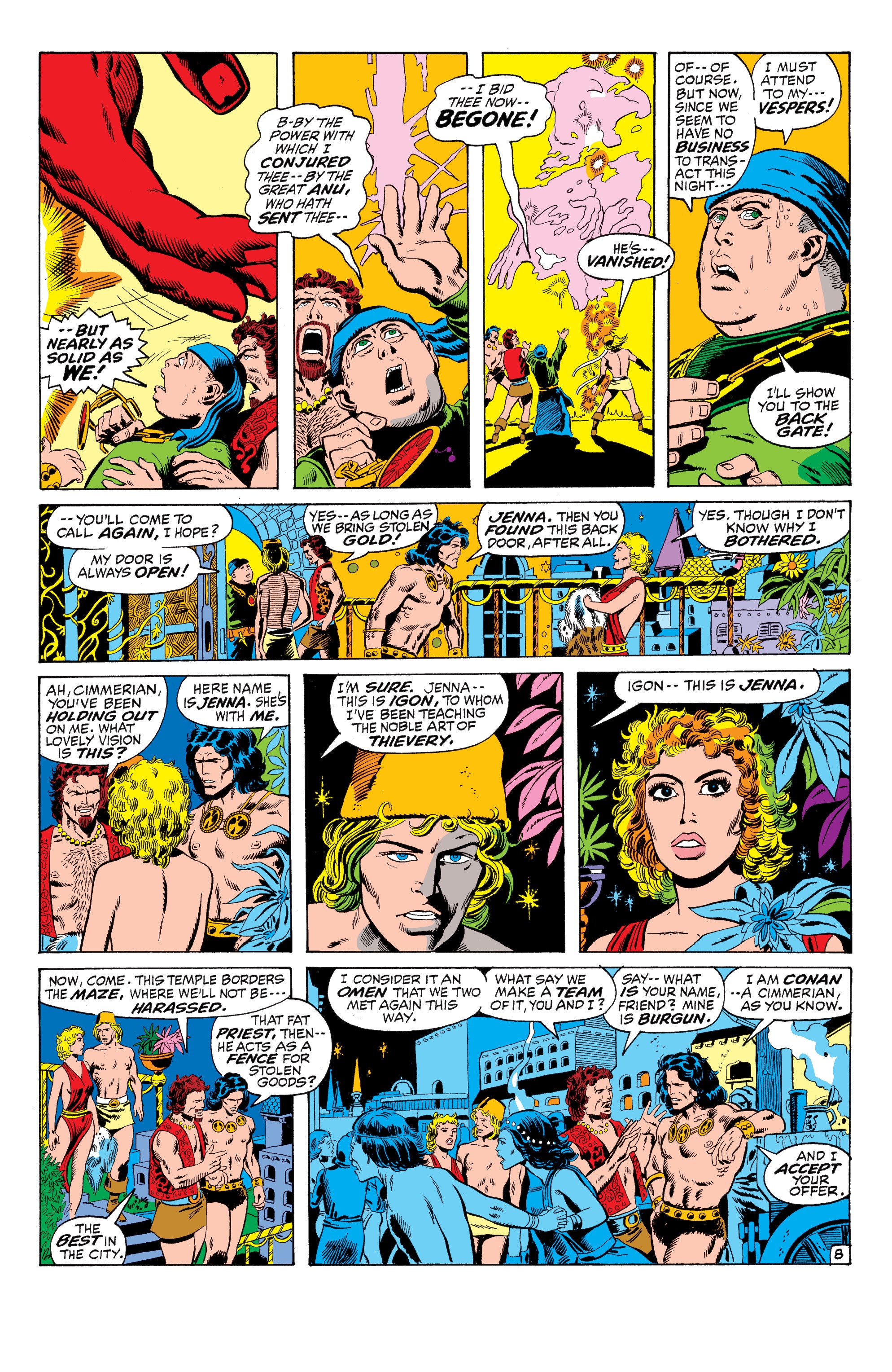 Read online Conan The Barbarian Epic Collection: The Original Marvel Years - The Coming Of Conan comic -  Issue # TPB (Part 3) - 3