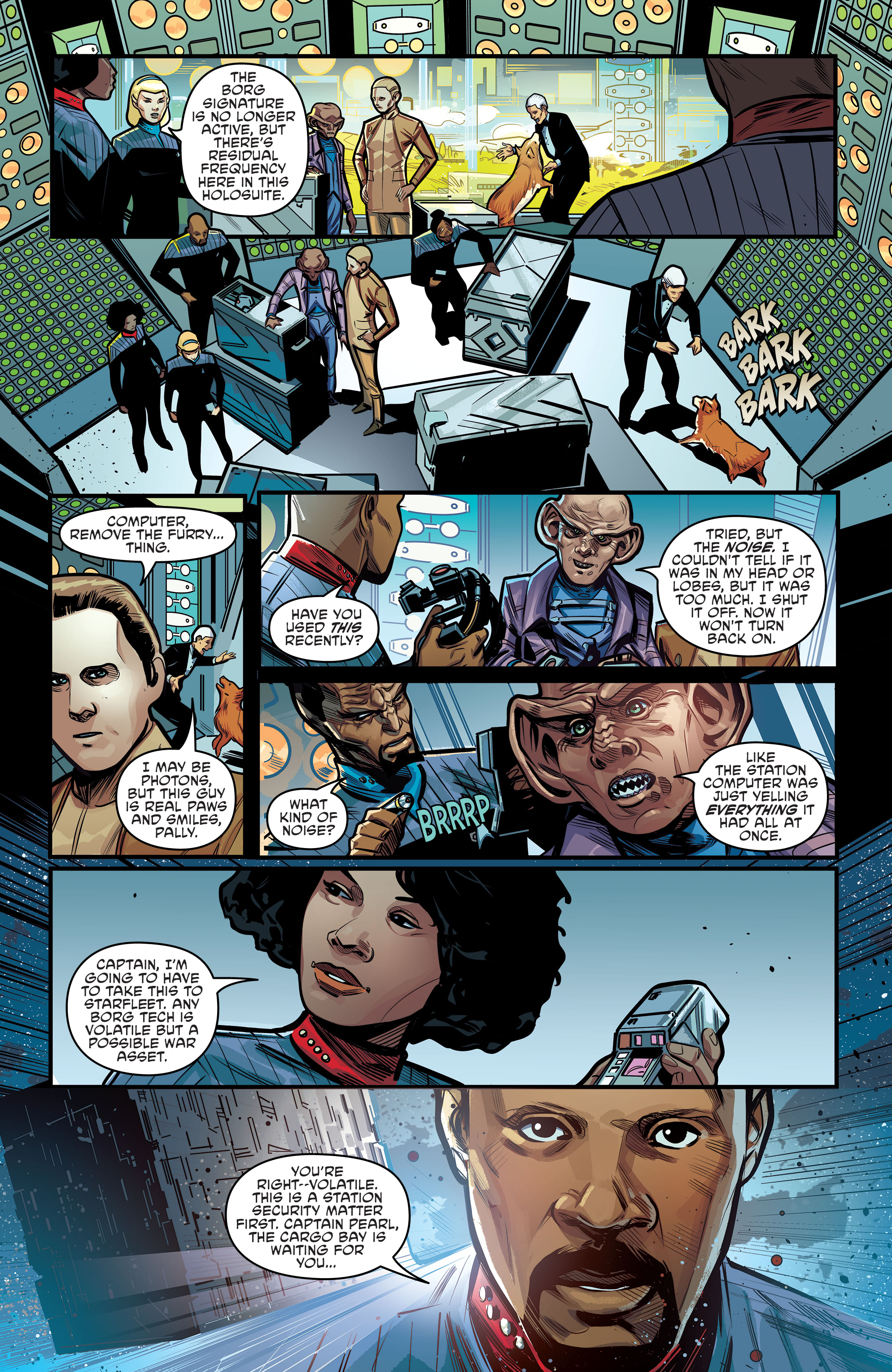 Read online Star Trek: Deep Space Nine - The Dog of War comic -  Issue #1 - 7