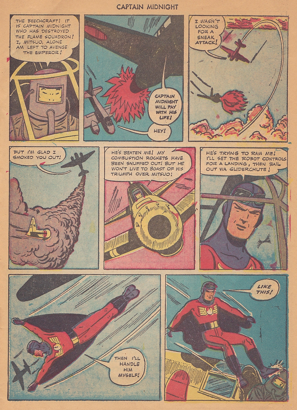 Read online Captain Midnight (1942) comic -  Issue #37 - 31