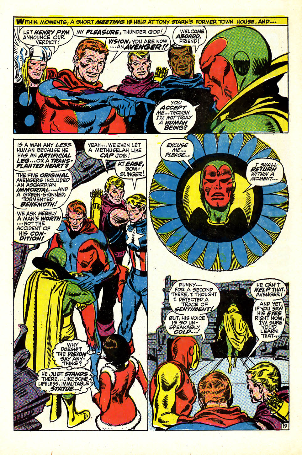 Read online The Avengers (1963) comic -  Issue #58 - 20