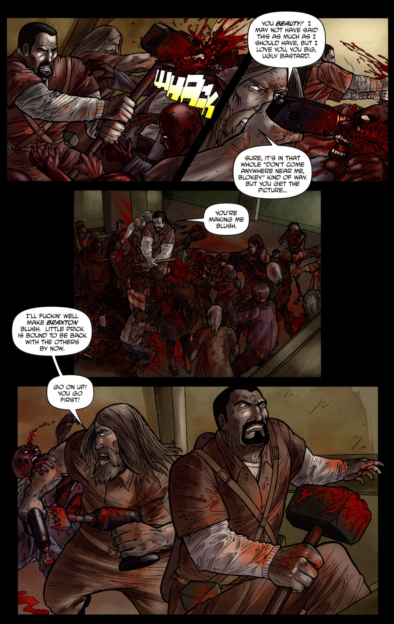 Read online Zombies! Feast comic -  Issue #5 - 5