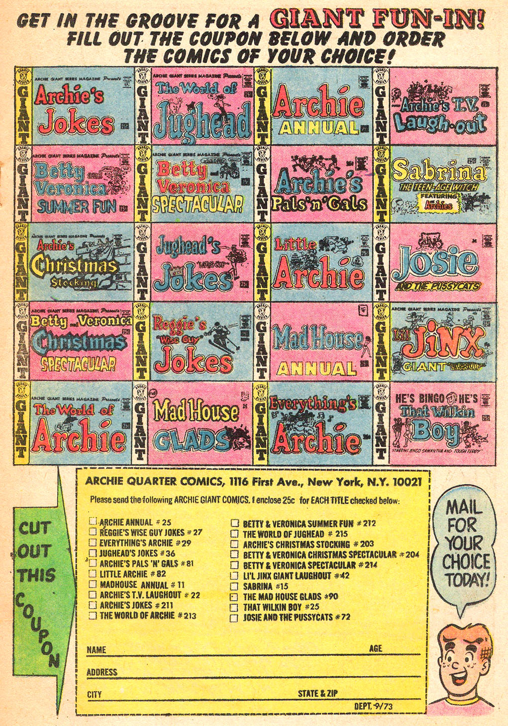 Read online Archie's Girls Betty and Veronica comic -  Issue #213 - 19