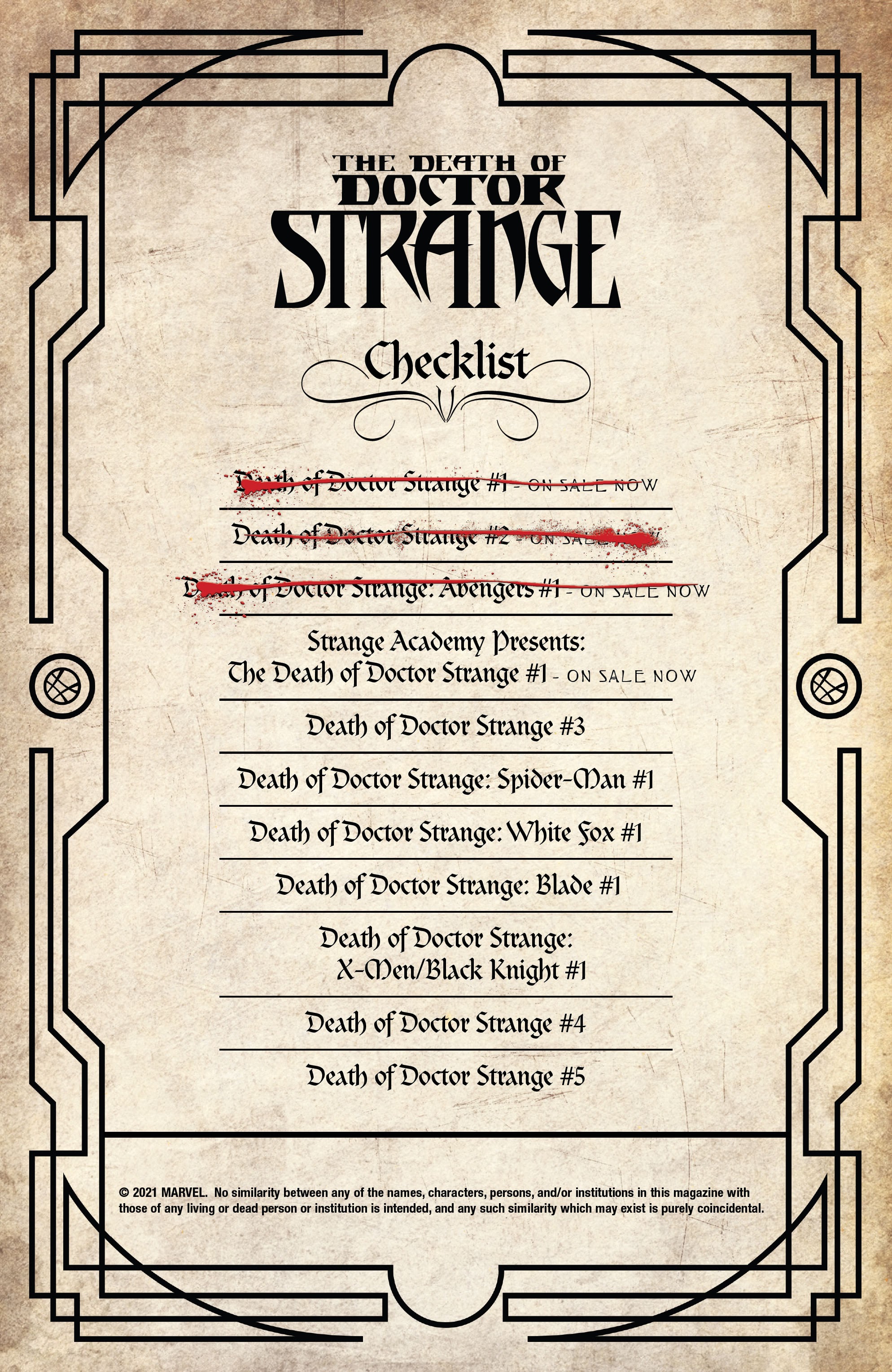 Read online Death of Doctor Strange: One-Shots comic -  Issue # Avengers - 32