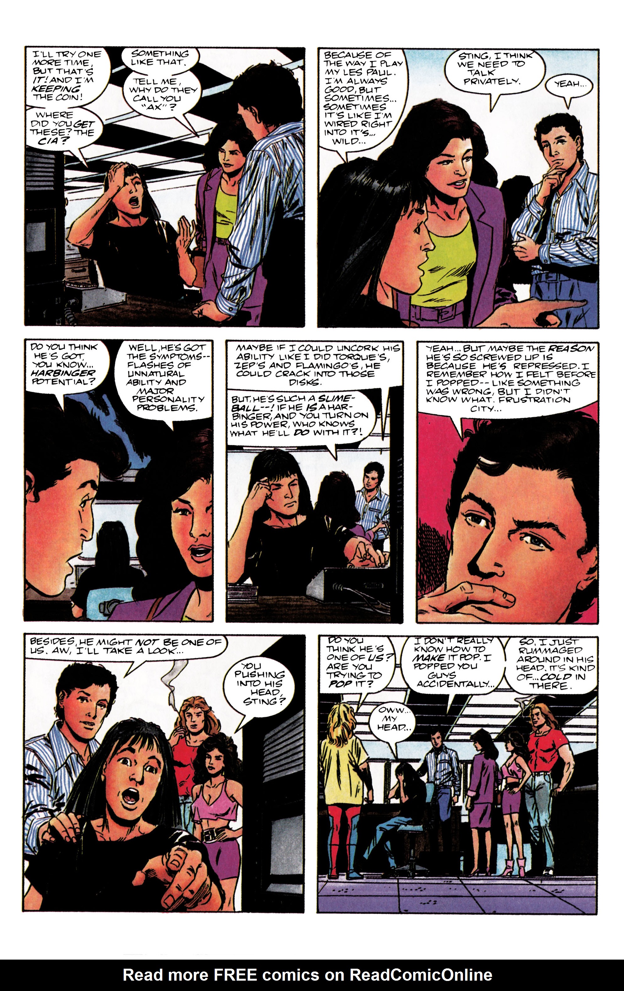Read online Valiant Masters Harbinger comic -  Issue # TPB (Part 1) - 70