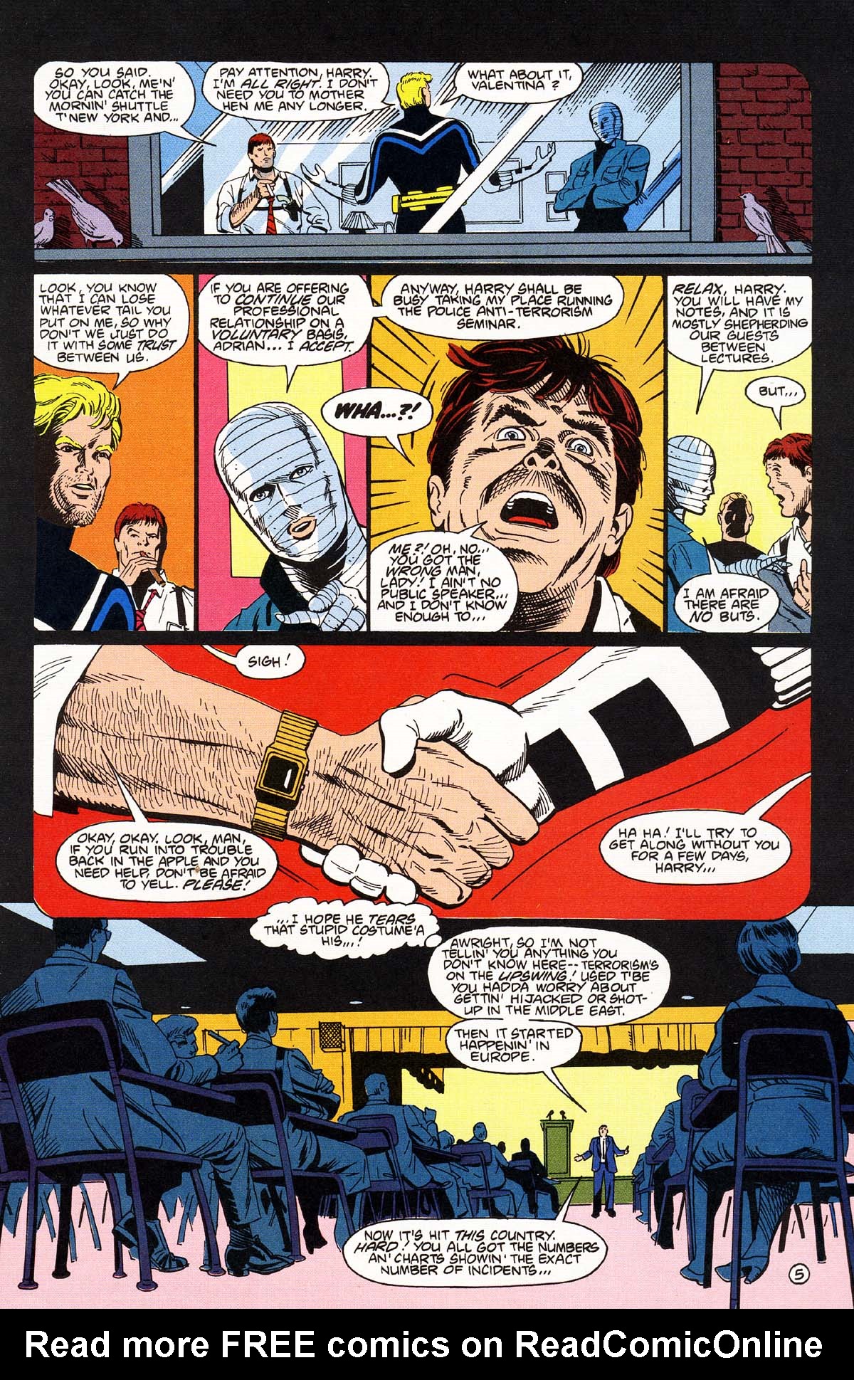 Read online Vigilante (1983) comic -  Issue #45 - 7