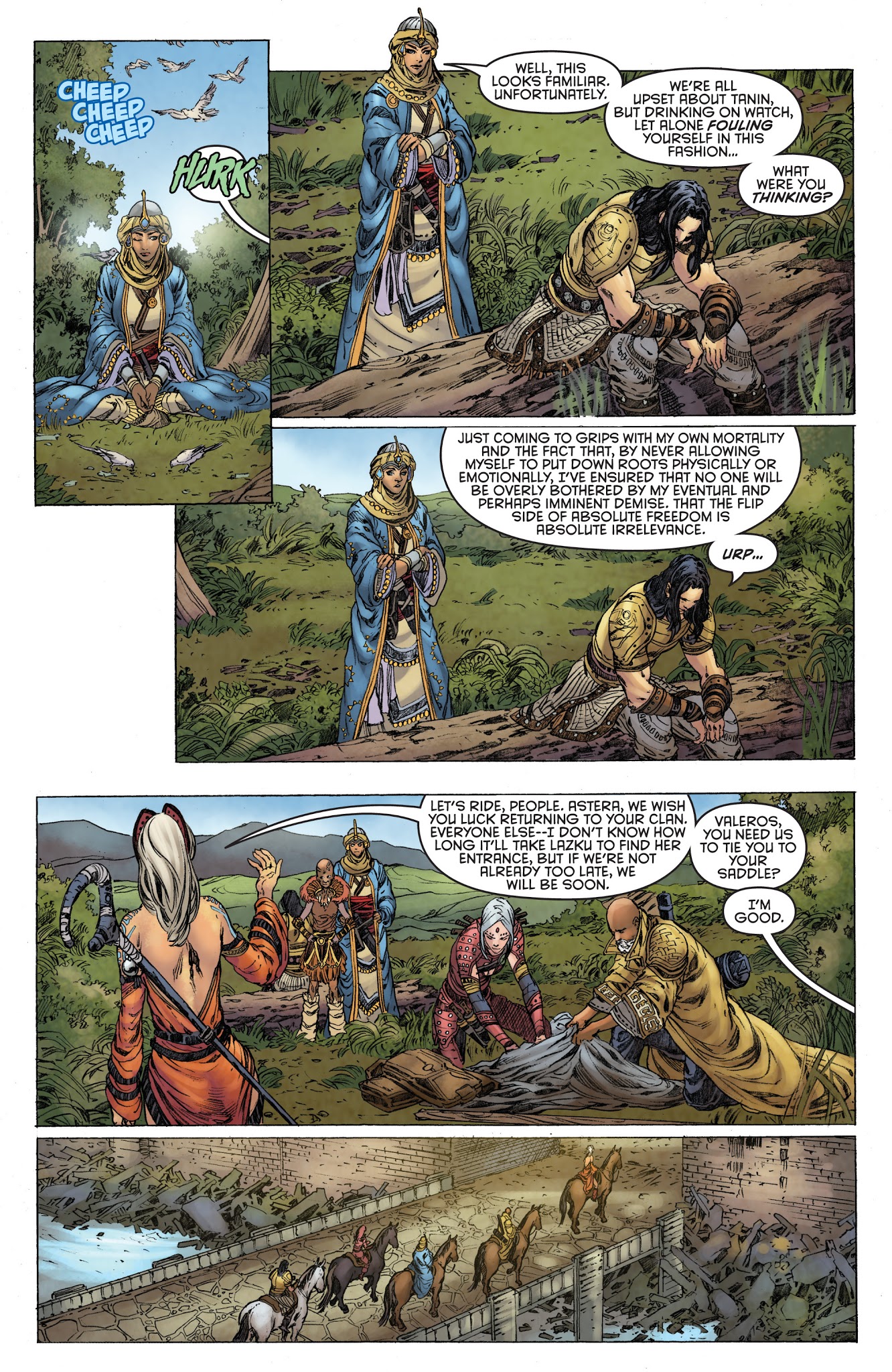 Read online Pathfinder: Runescars comic -  Issue #4 - 7