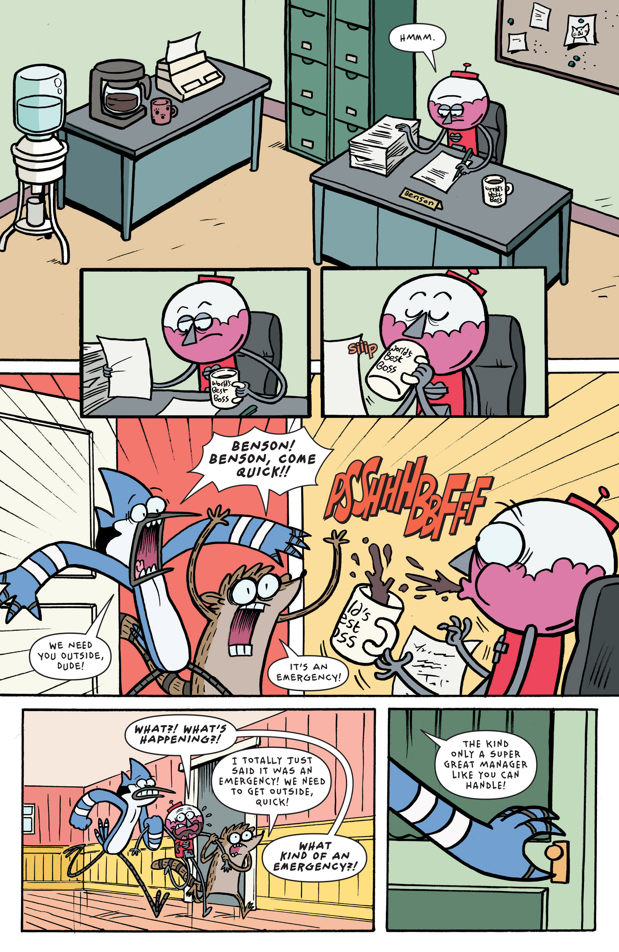 Read online Regular Show comic -  Issue #37 - 3