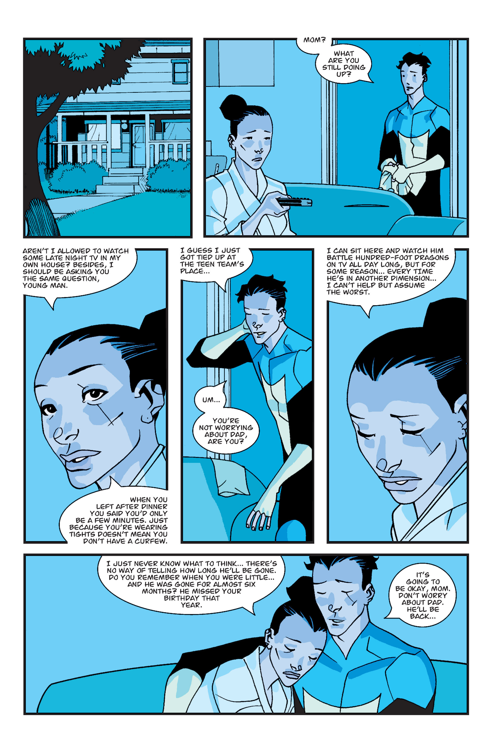 Read online Invincible comic -  Issue # _TPB 1 - Family matters - 84