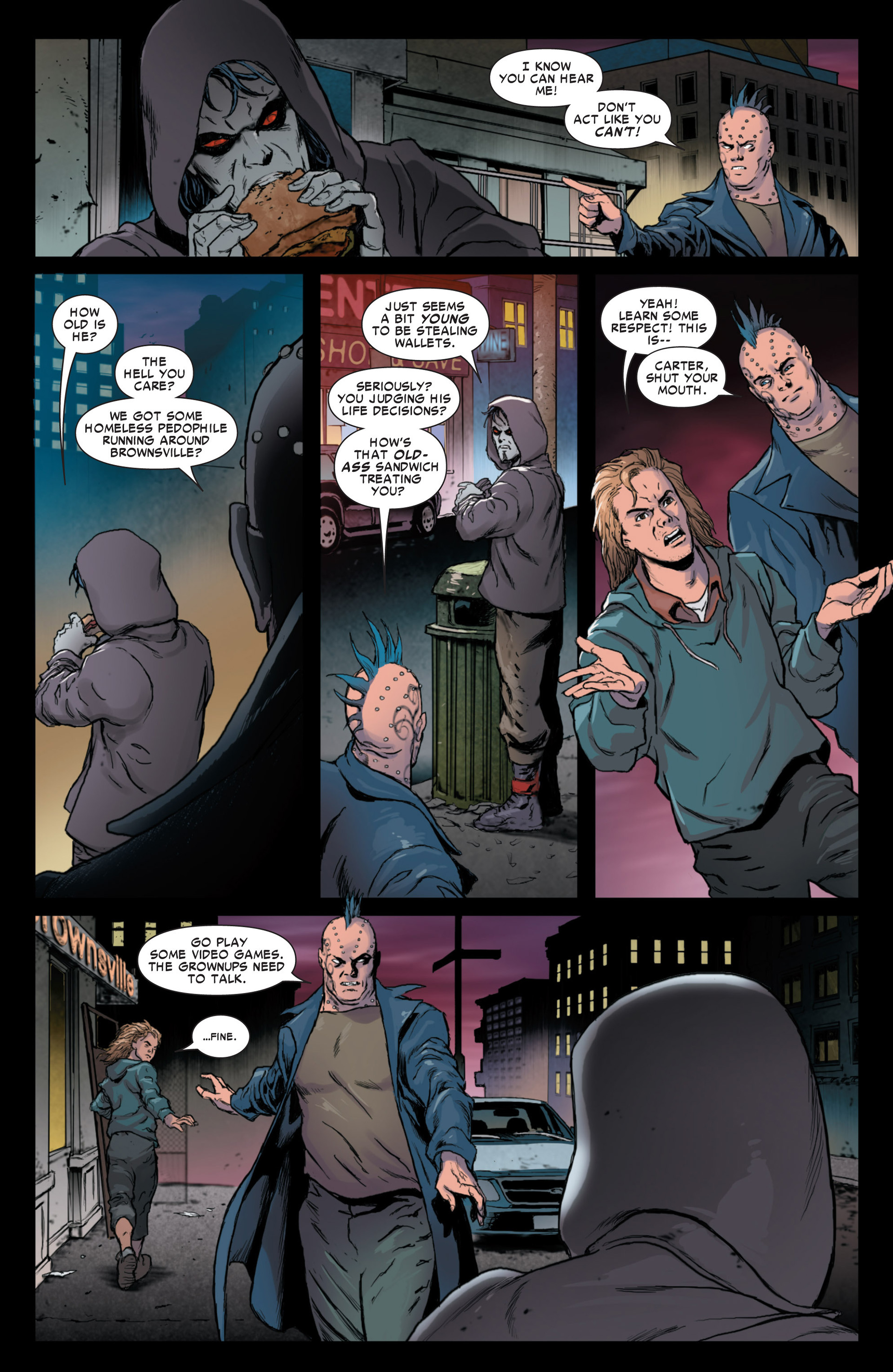 Read online Morbius: The Living Vampire comic -  Issue #1 - 19