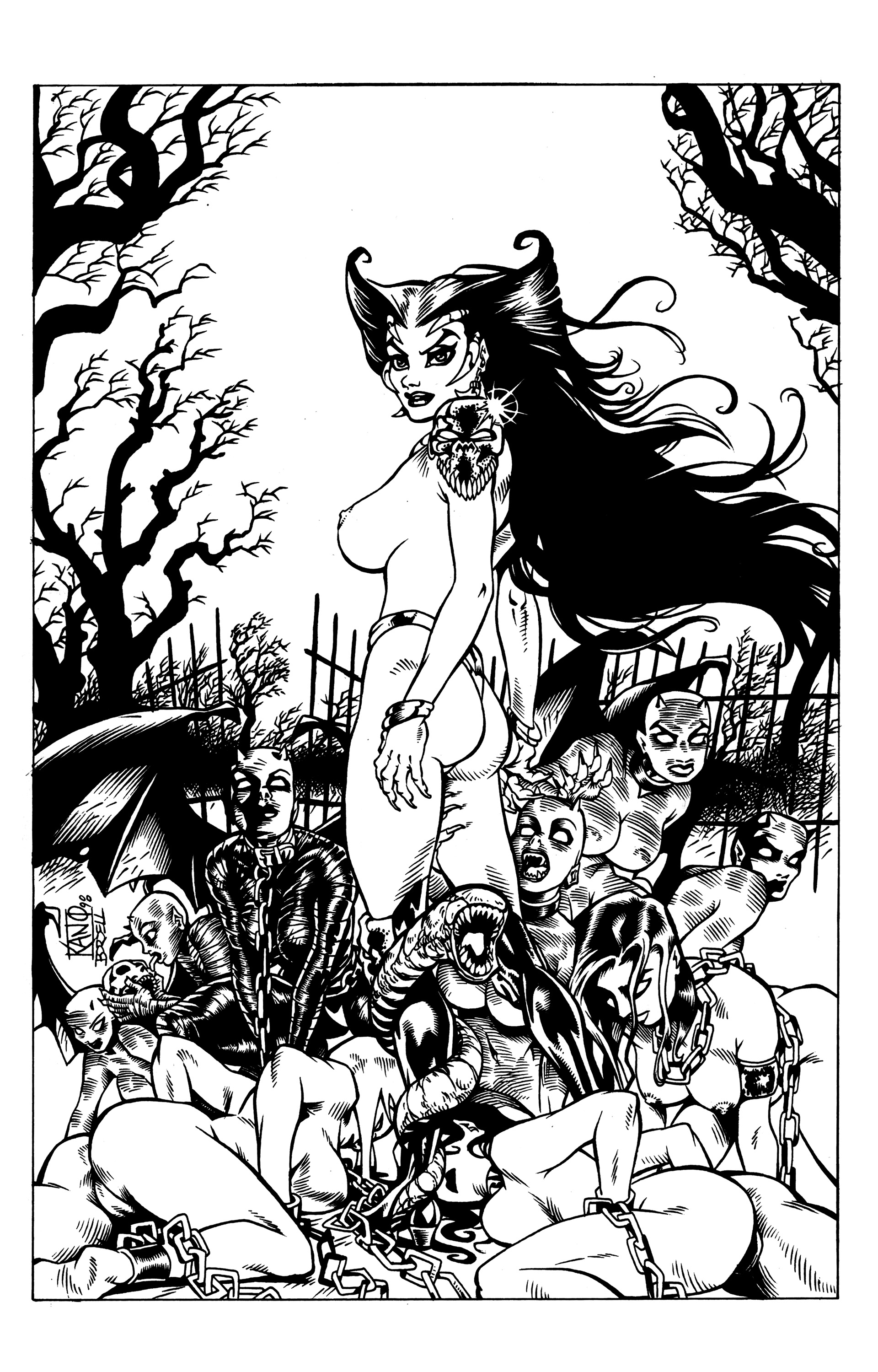 Read online Vamperotica comic -  Issue #44 - 14