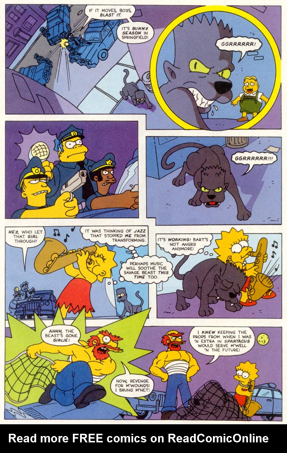 Read online Treehouse of Horror comic -  Issue #1 - 45