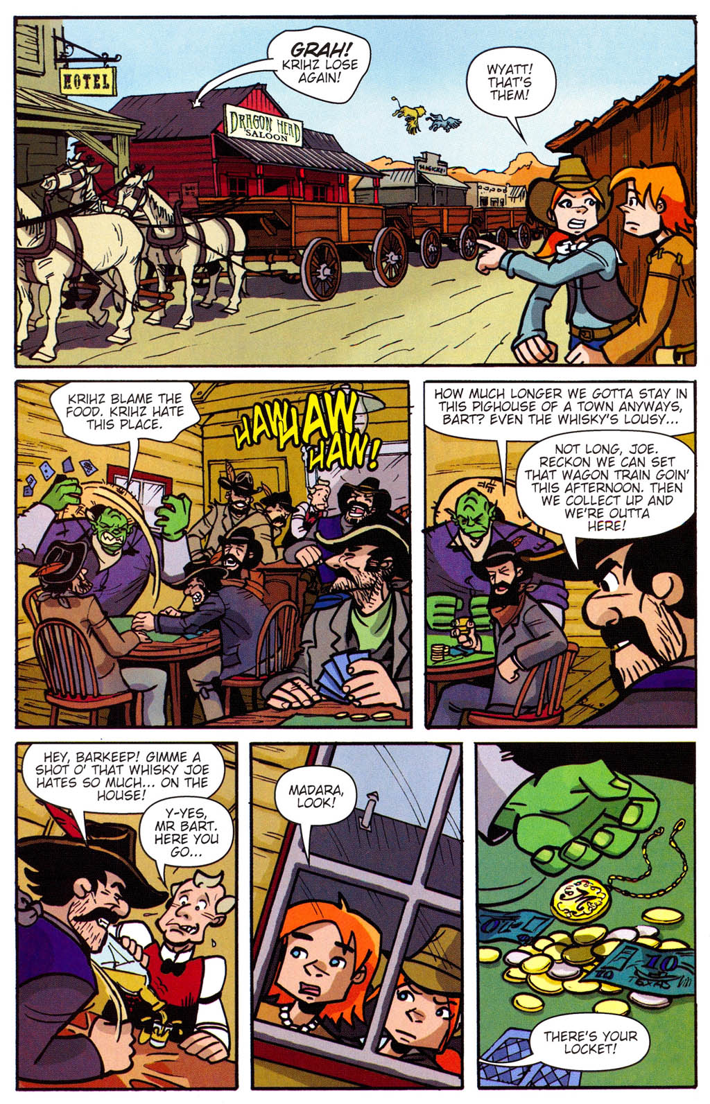 Read online Texas Strangers comic -  Issue #1 - 12