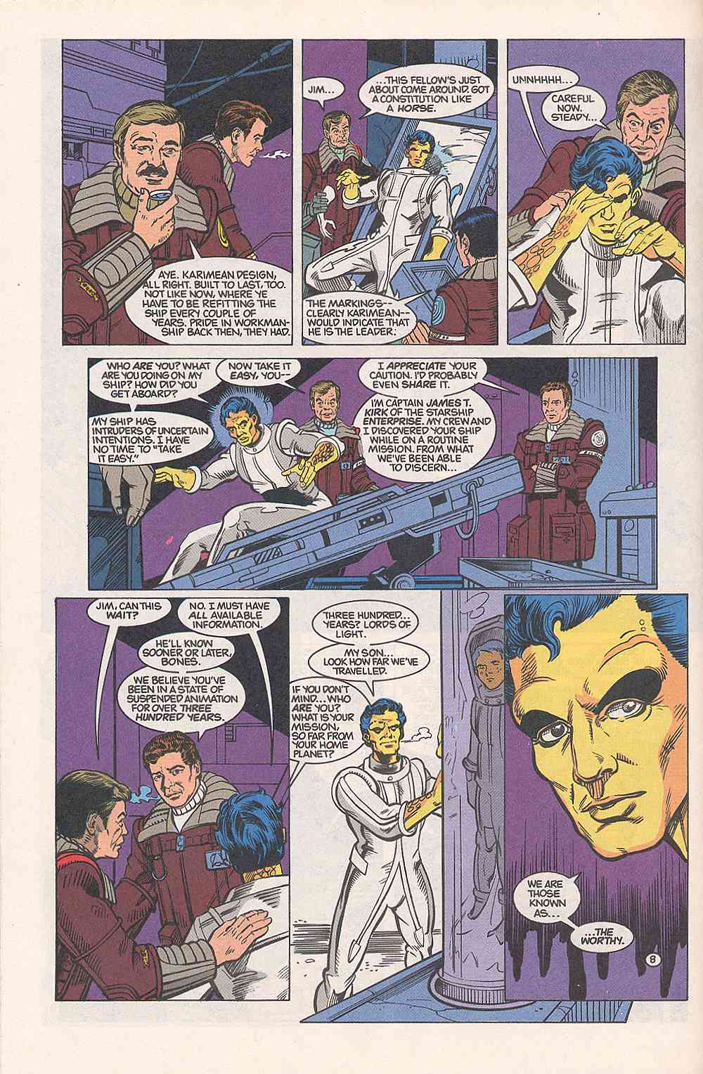 Read online Star Trek (1989) comic -  Issue #13 - 9