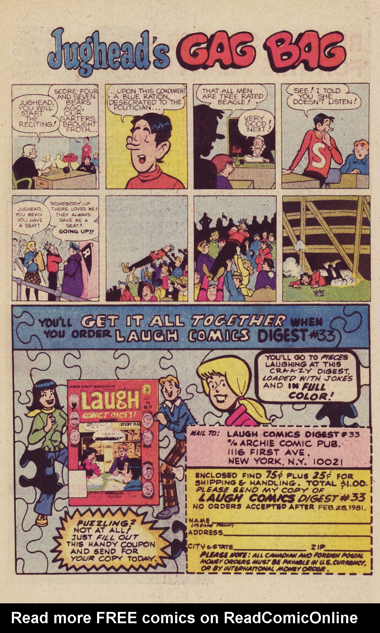 Read online Archie Giant Series Magazine comic -  Issue #505 - 27