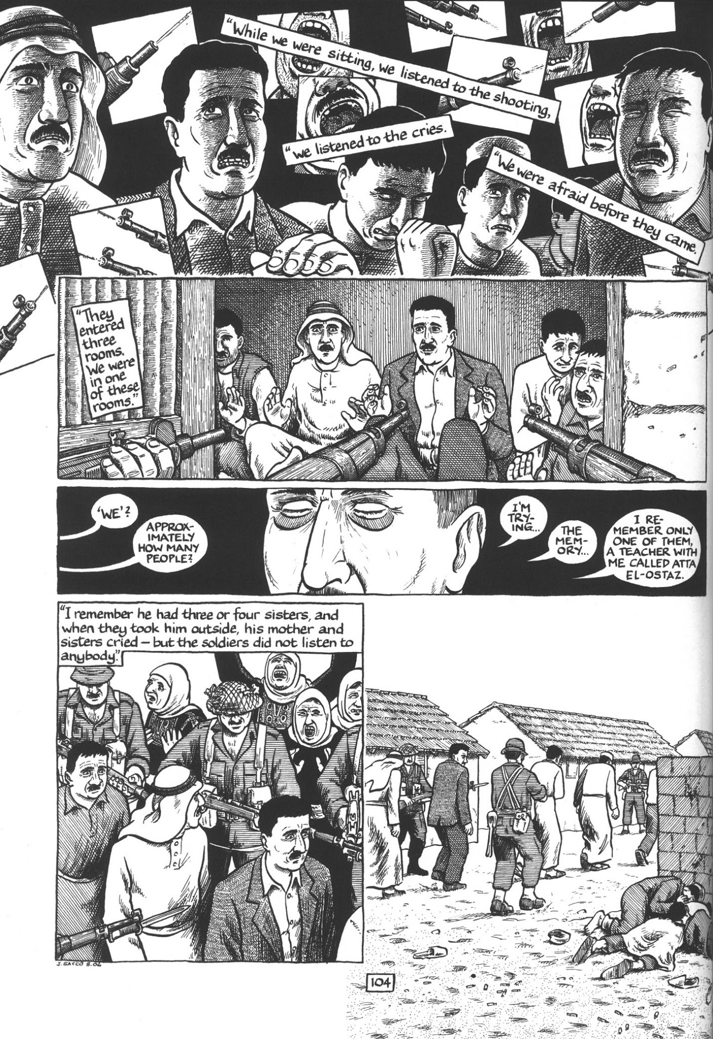 Read online Footnotes in Gaza comic -  Issue # TPB - 124