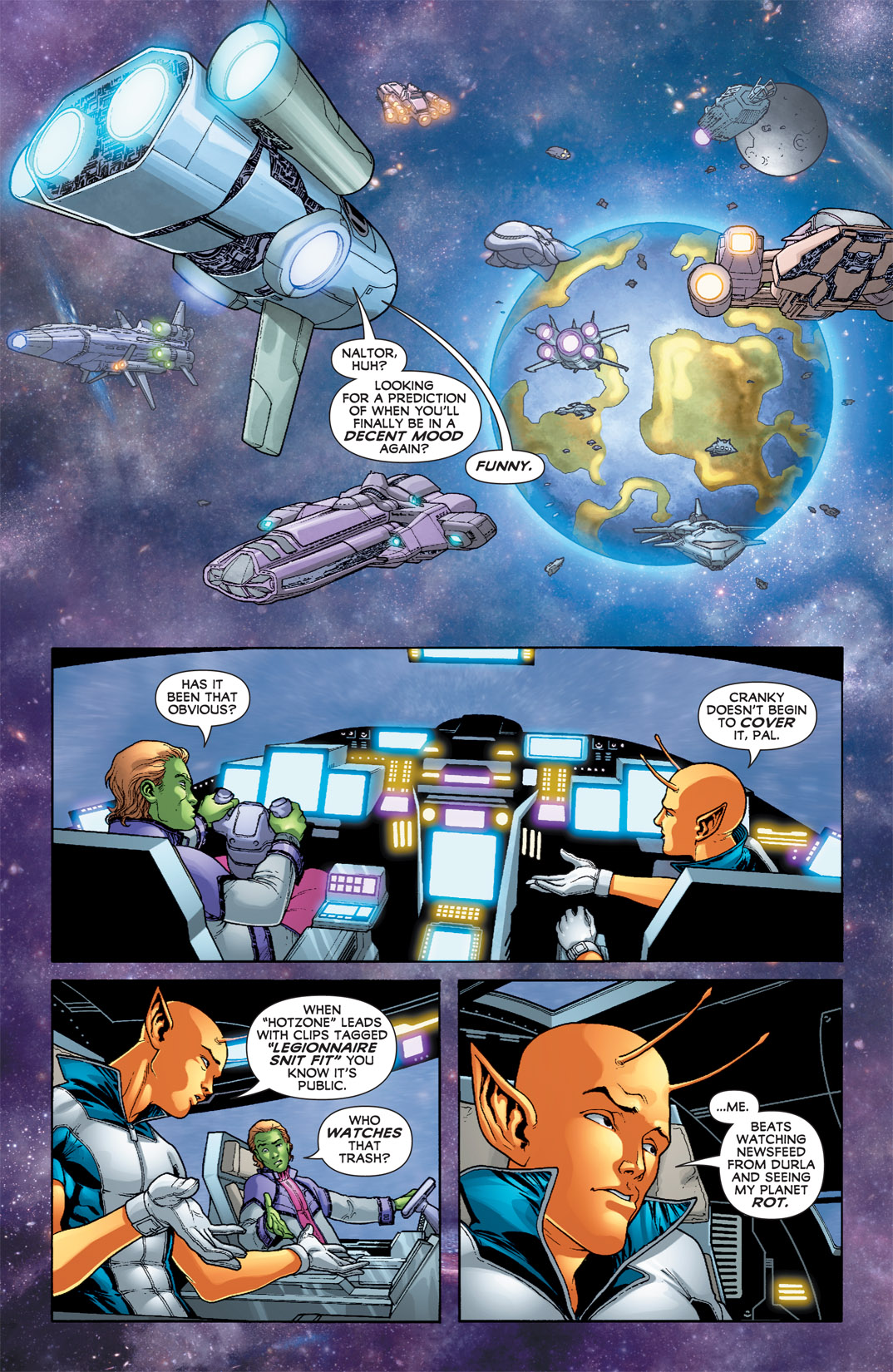 Legion of Super-Heroes (2010) Issue #7 #8 - English 24