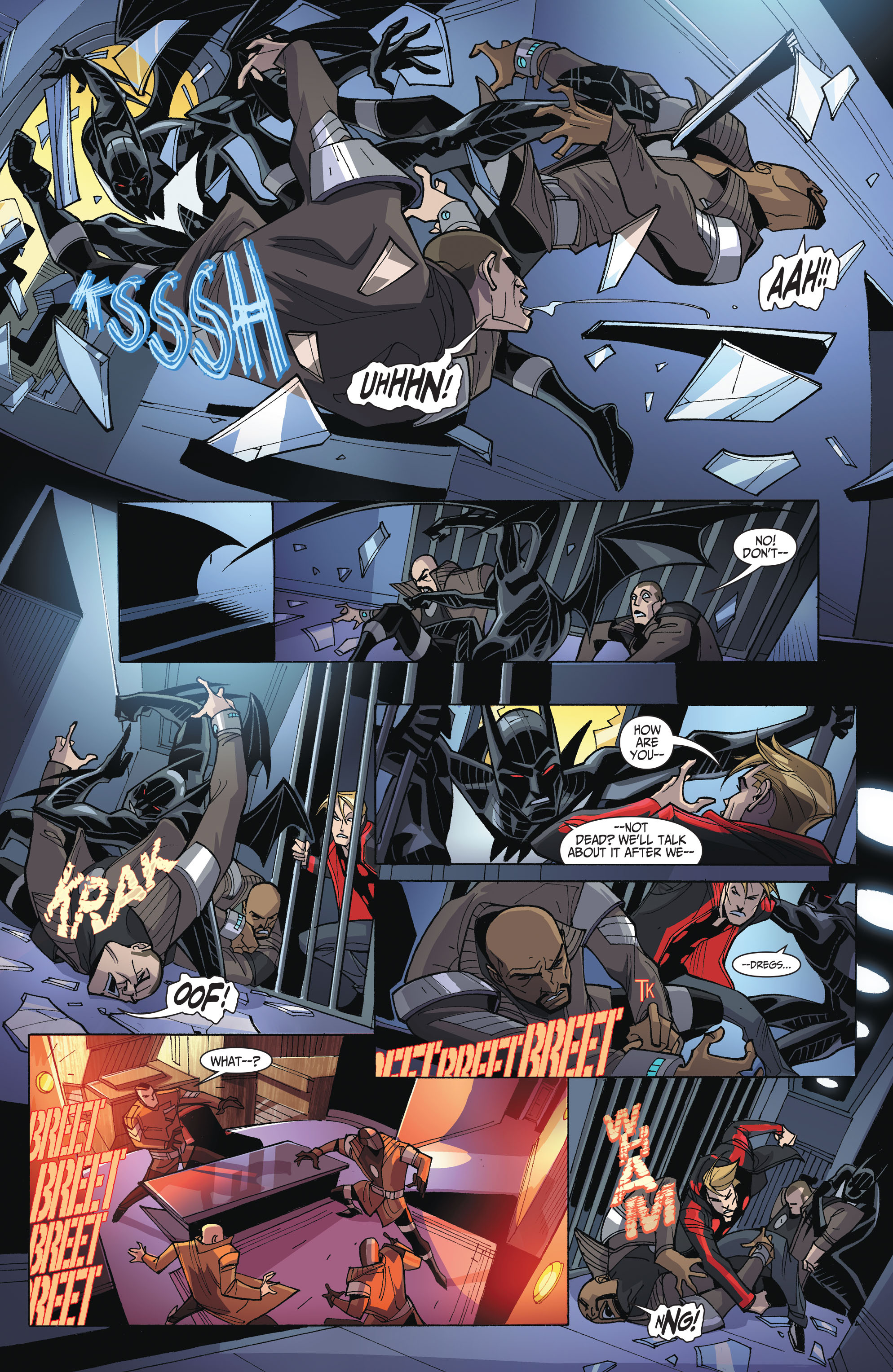 Read online Batman Beyond 2.0 comic -  Issue # _TPB 2 (Part 2) - 18