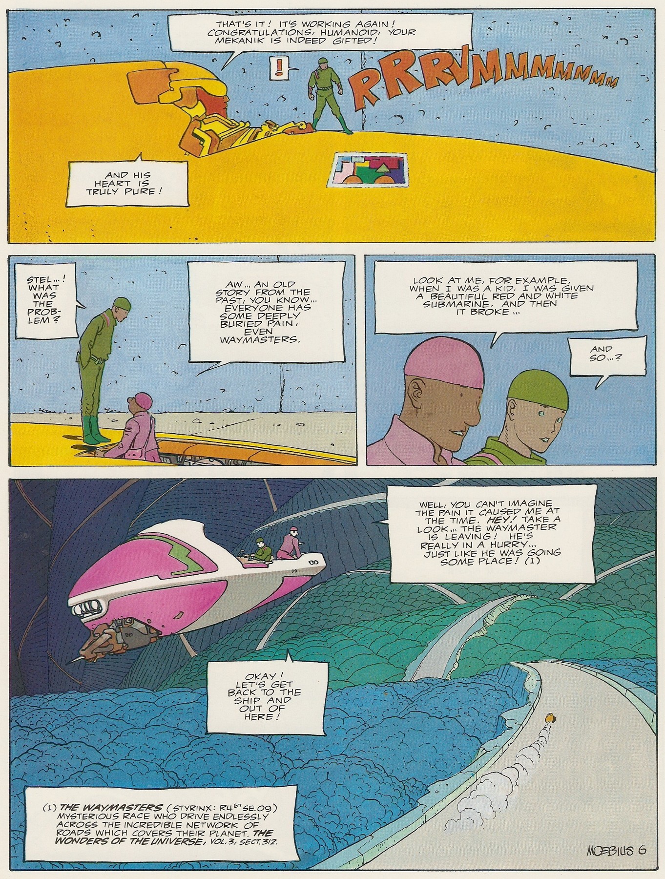 Read online Epic Graphic Novel: Moebius comic -  Issue # TPB 1 - 12