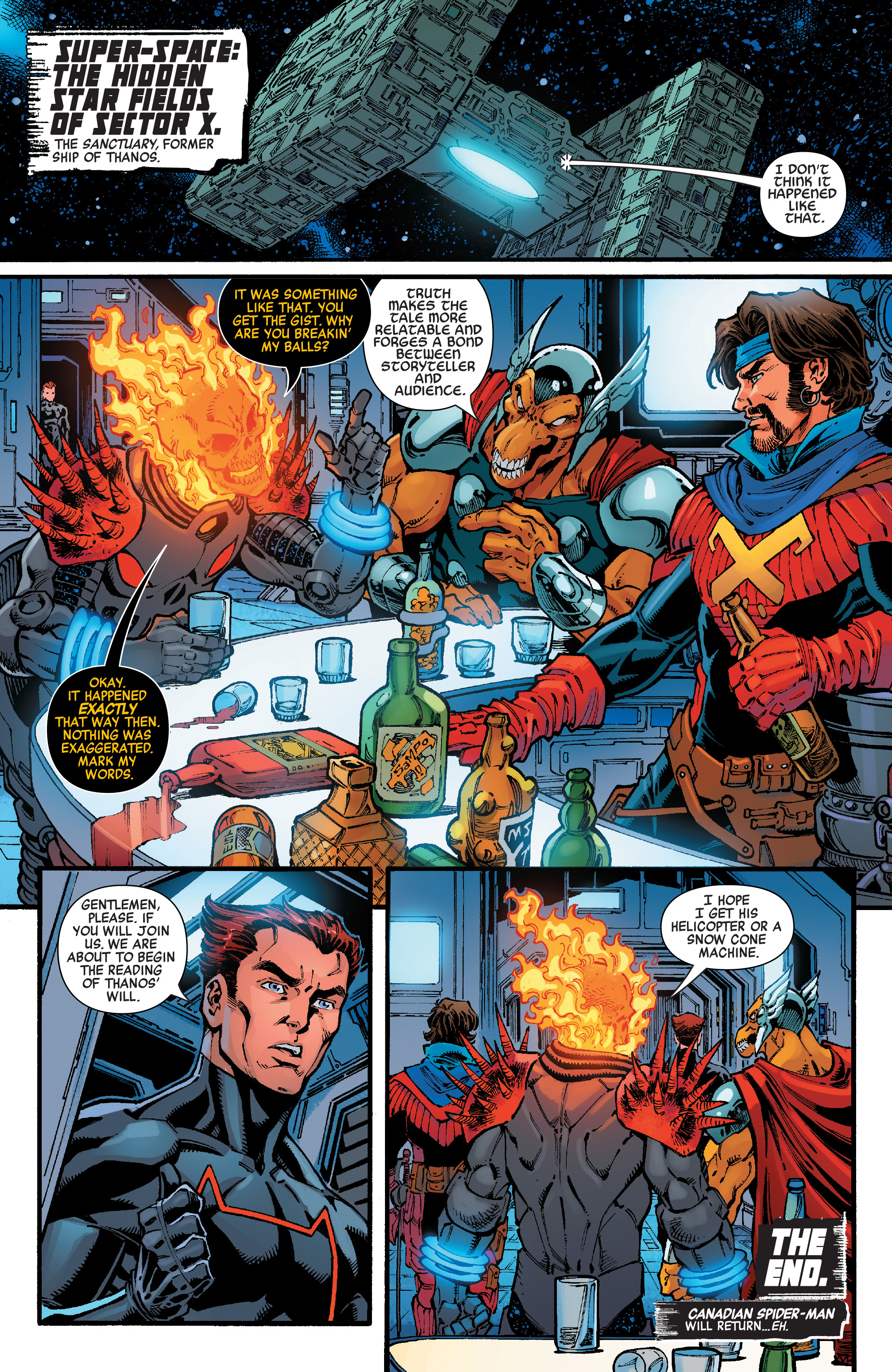 Read online Cosmic Ghost Rider Destroys Marvel History comic -  Issue # _TPB - 127