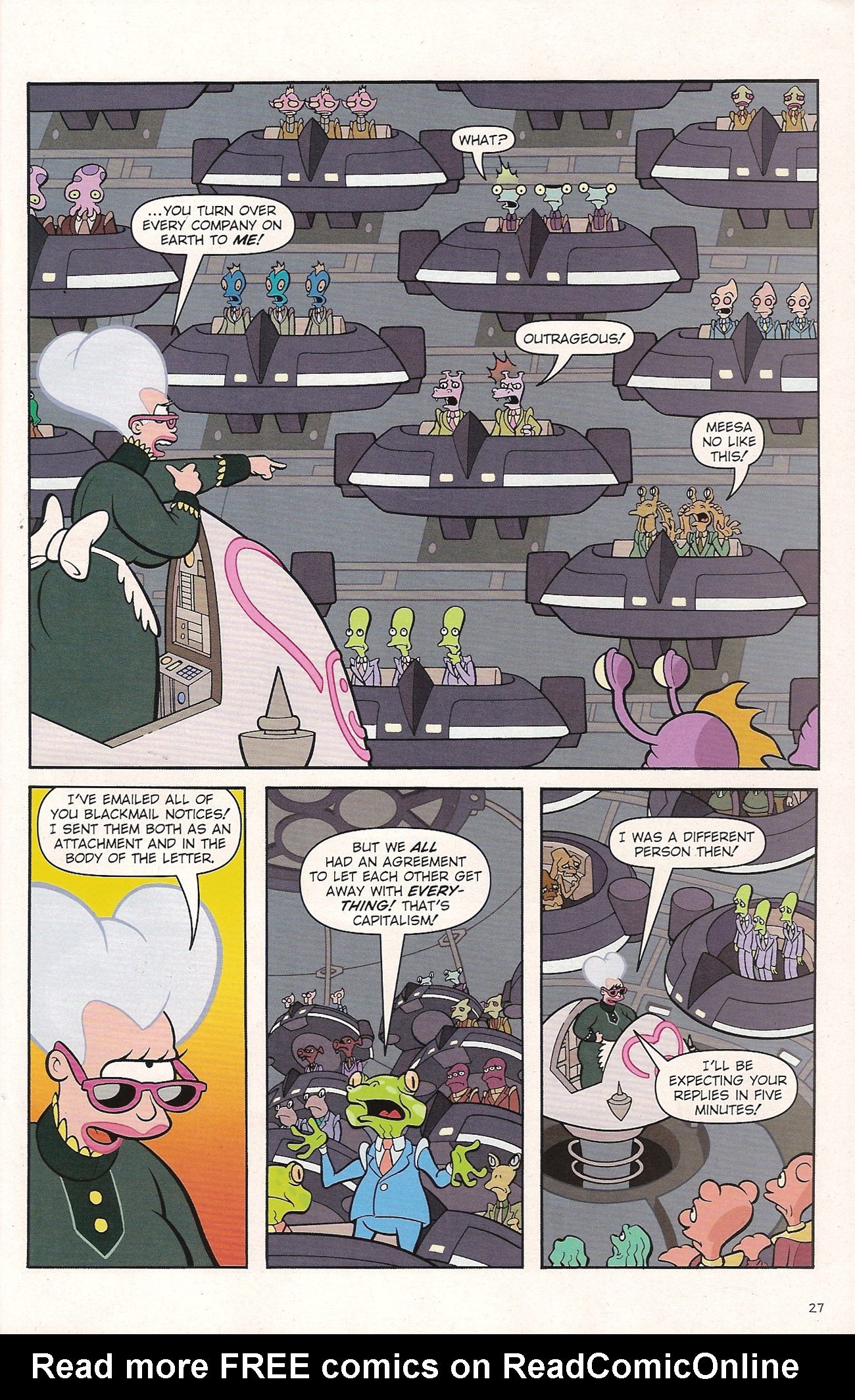 Read online Futurama Comics comic -  Issue #50a - 22