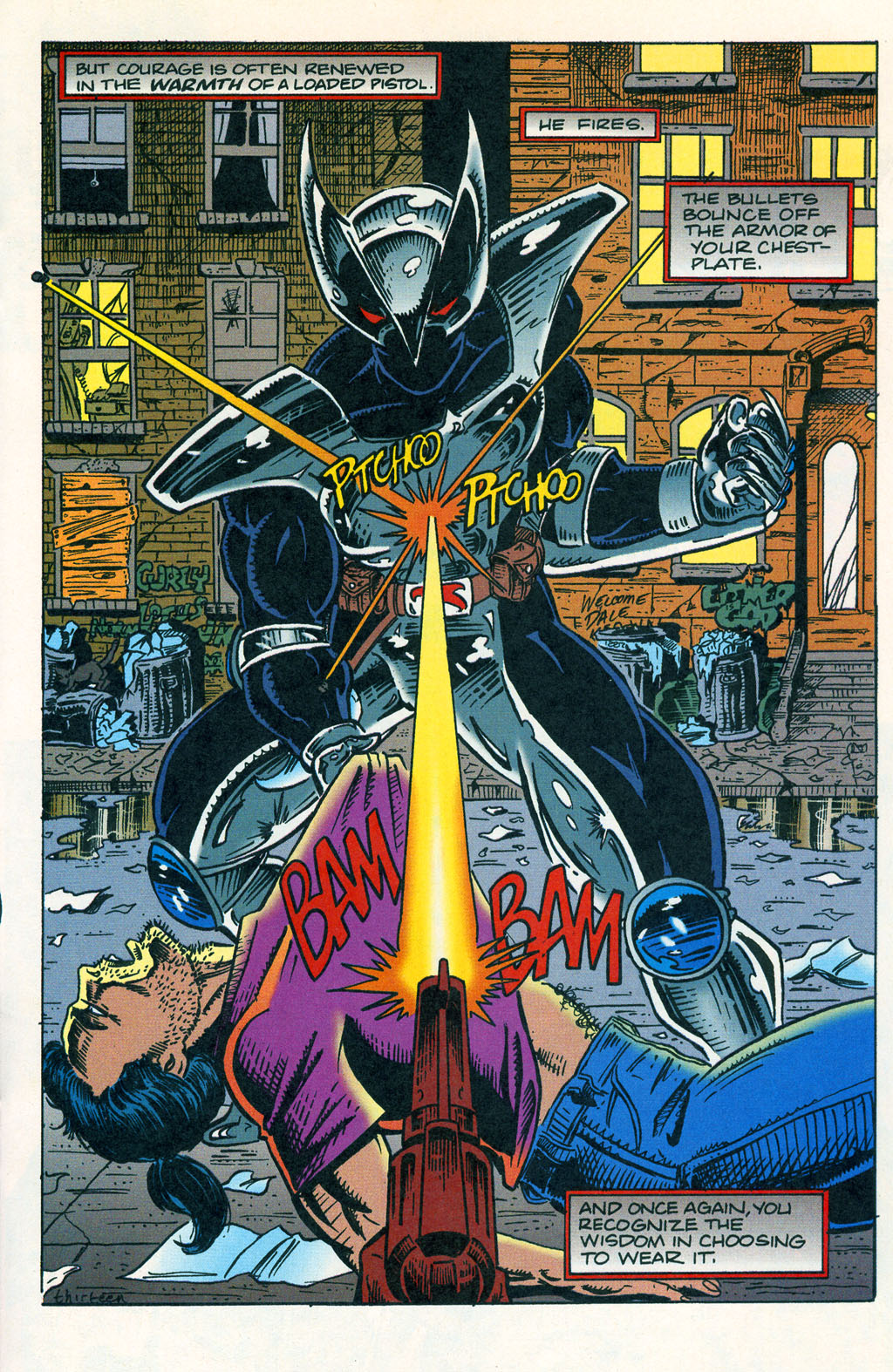 Read online ShadowHawk comic -  Issue #1 - 17