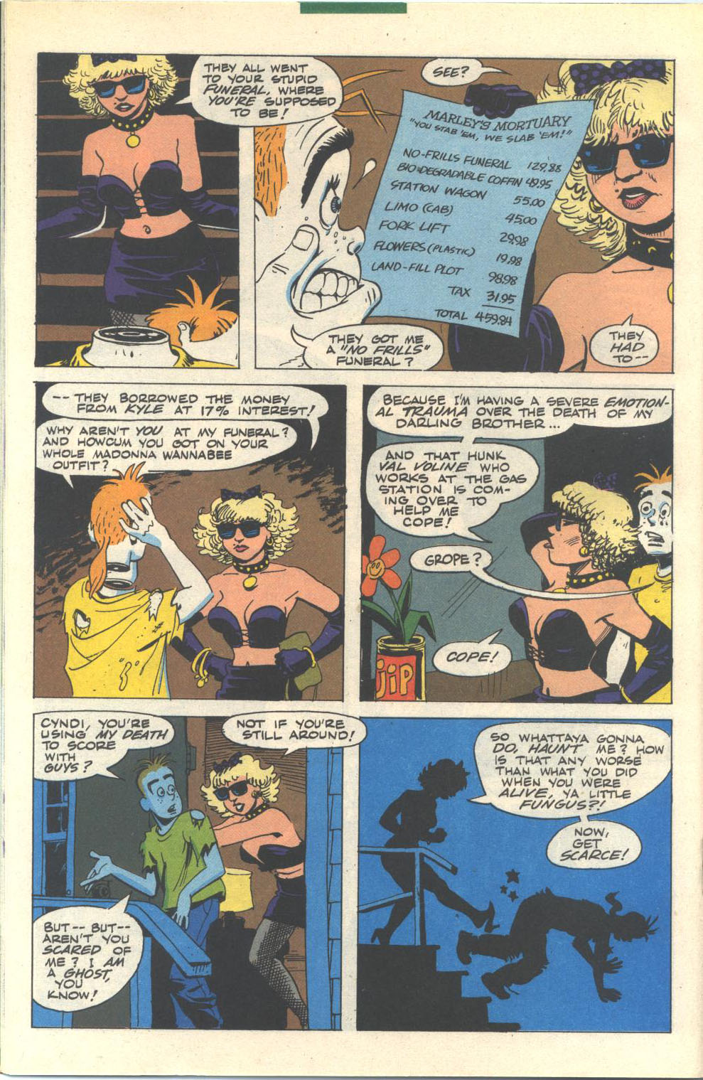 Read online Mort The Dead Teenager comic -  Issue #1 - 13