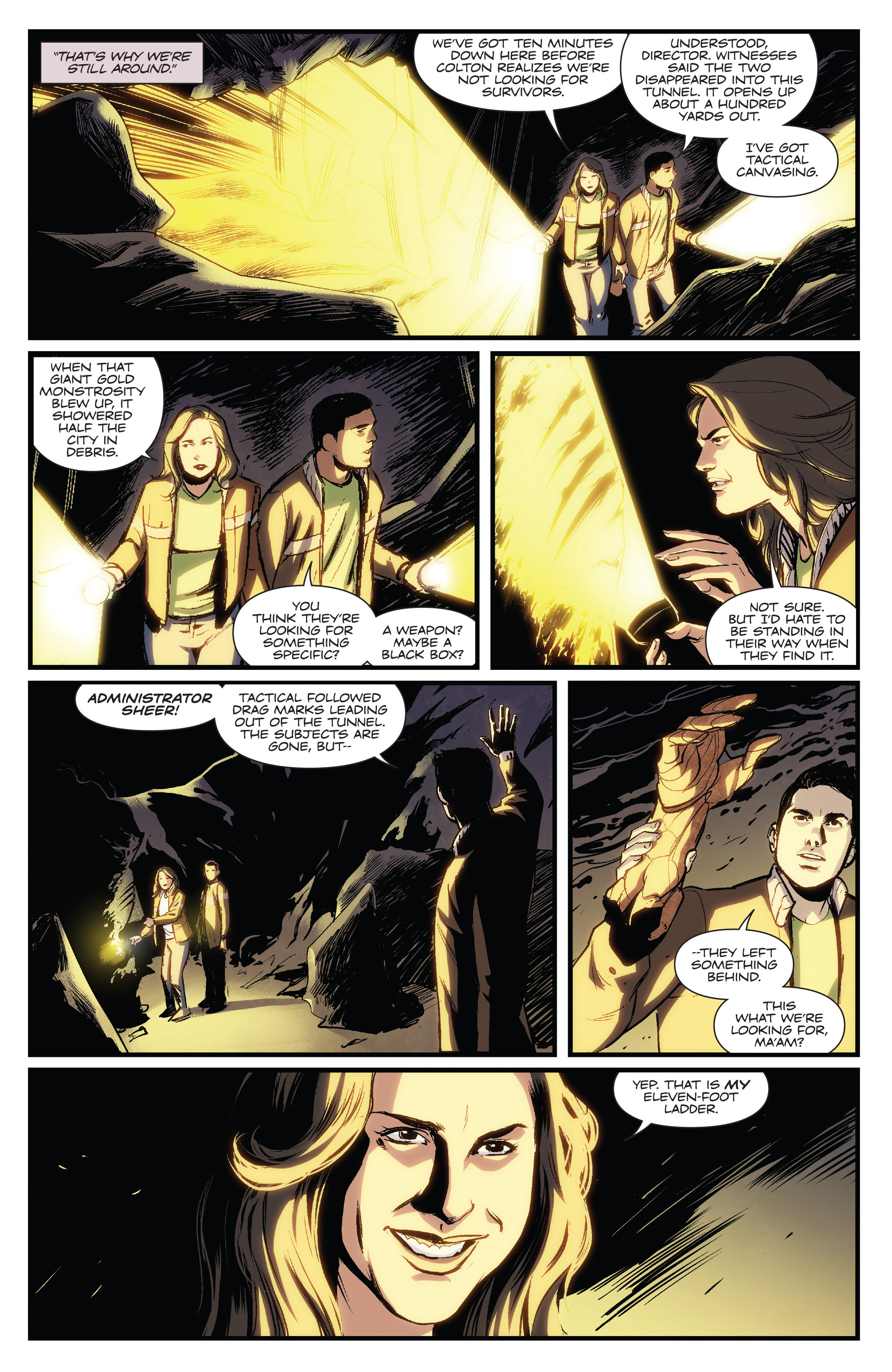 Read online Saban's Power Rangers: Aftershock comic -  Issue # Full - 39