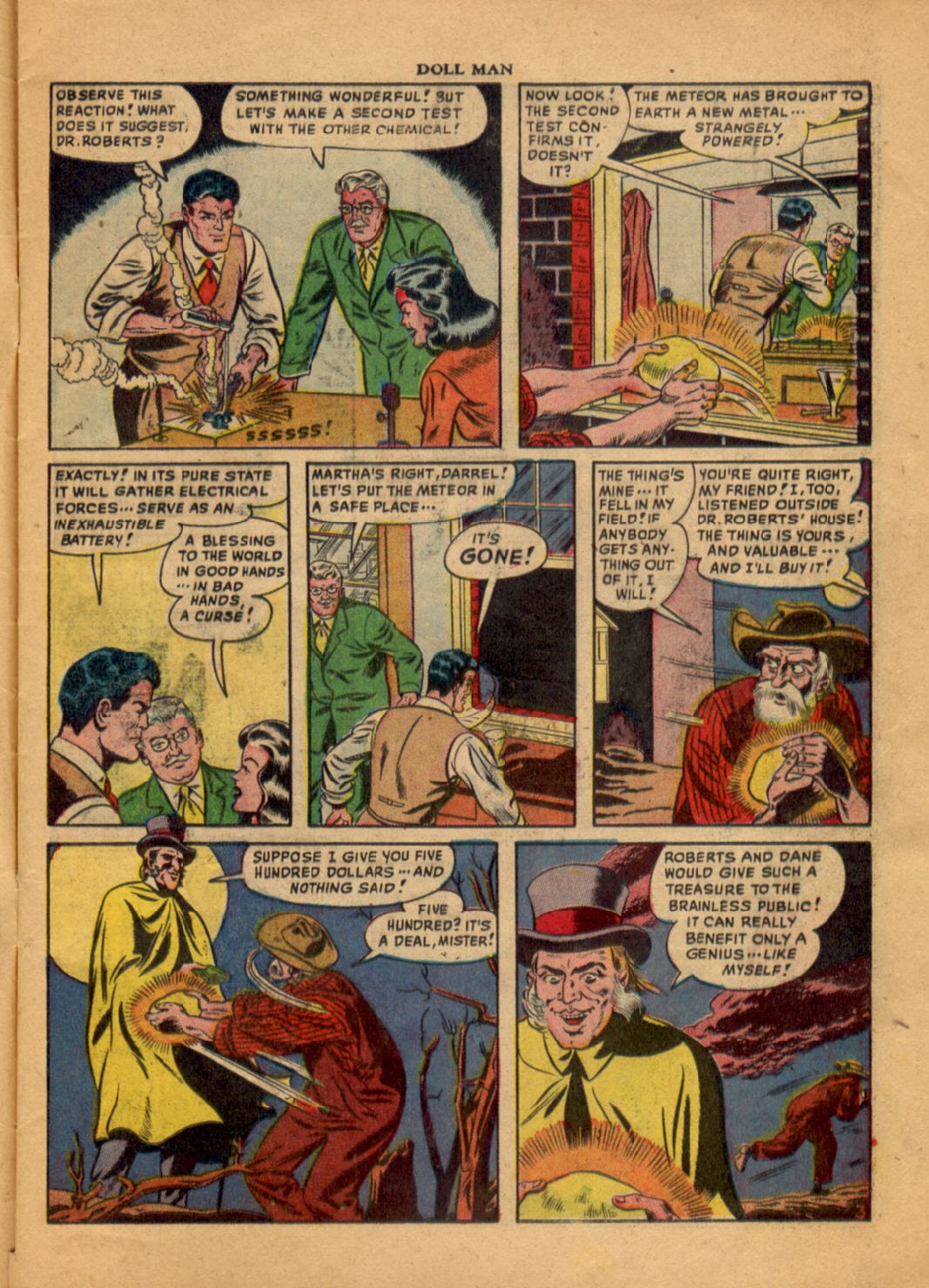 Read online Doll Man comic -  Issue #25 - 5