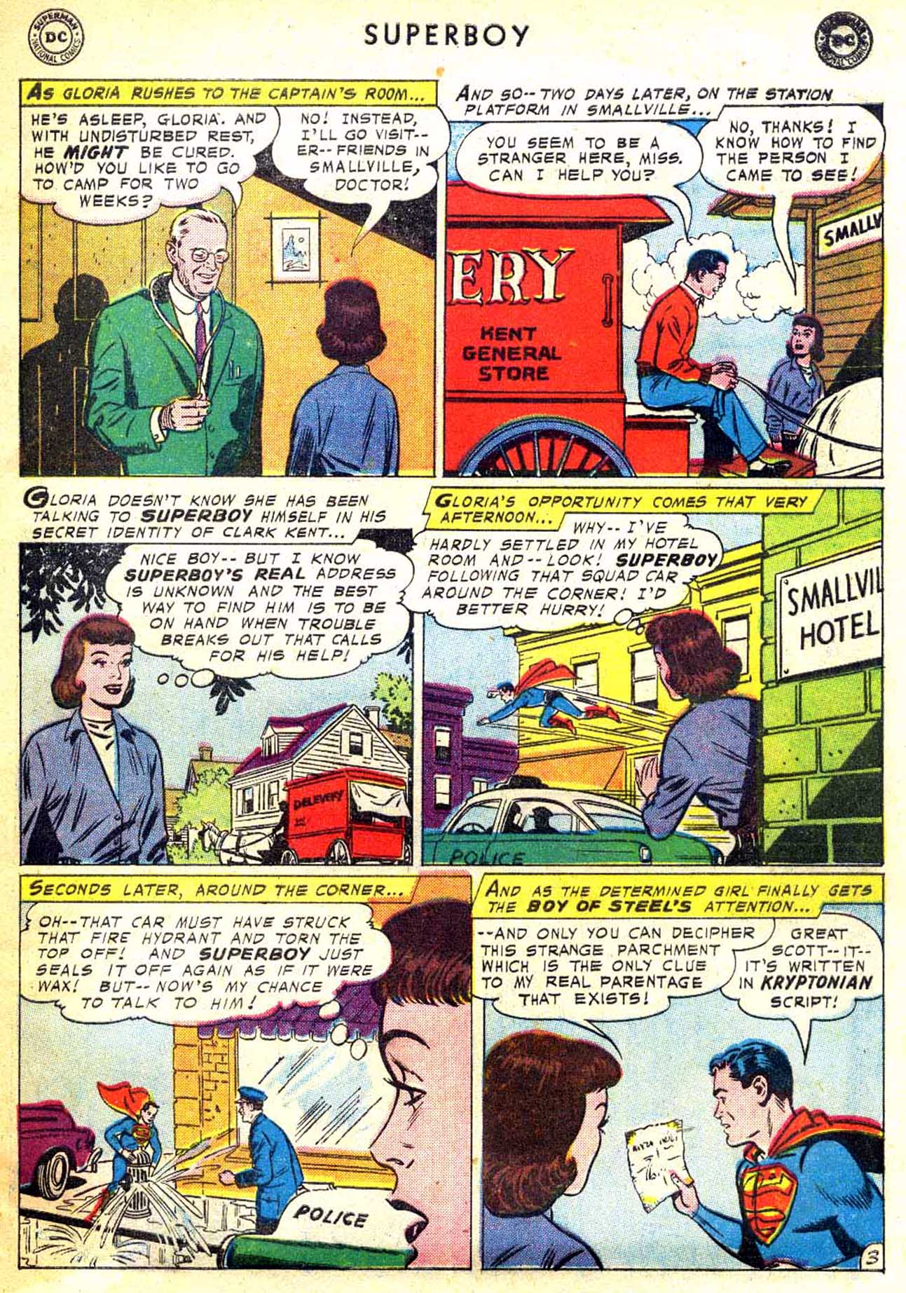 Read online Superboy (1949) comic -  Issue #62 - 4
