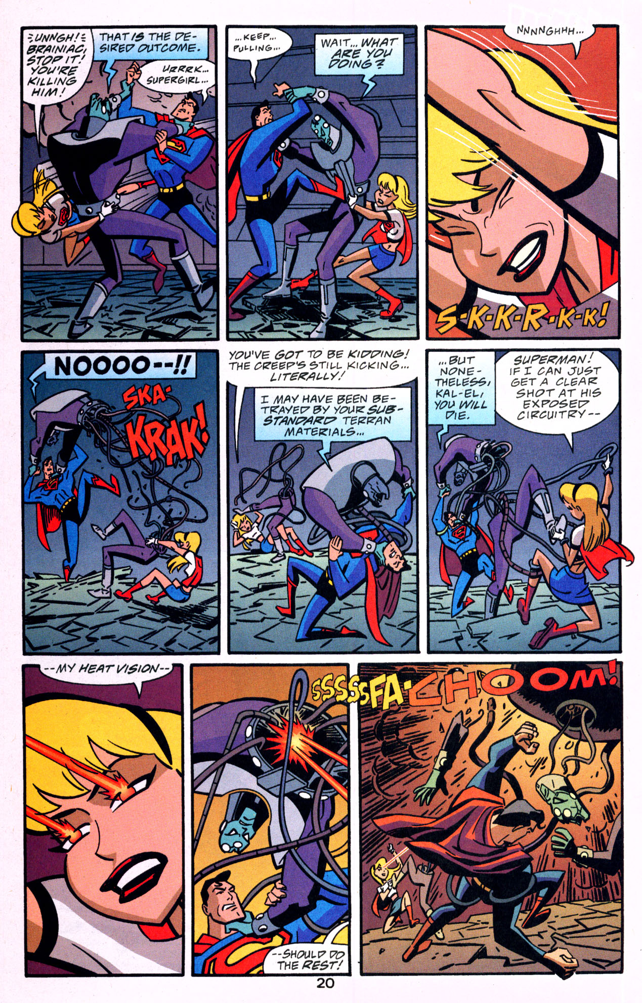 Superman Adventures Issue #39 #42 - English 21