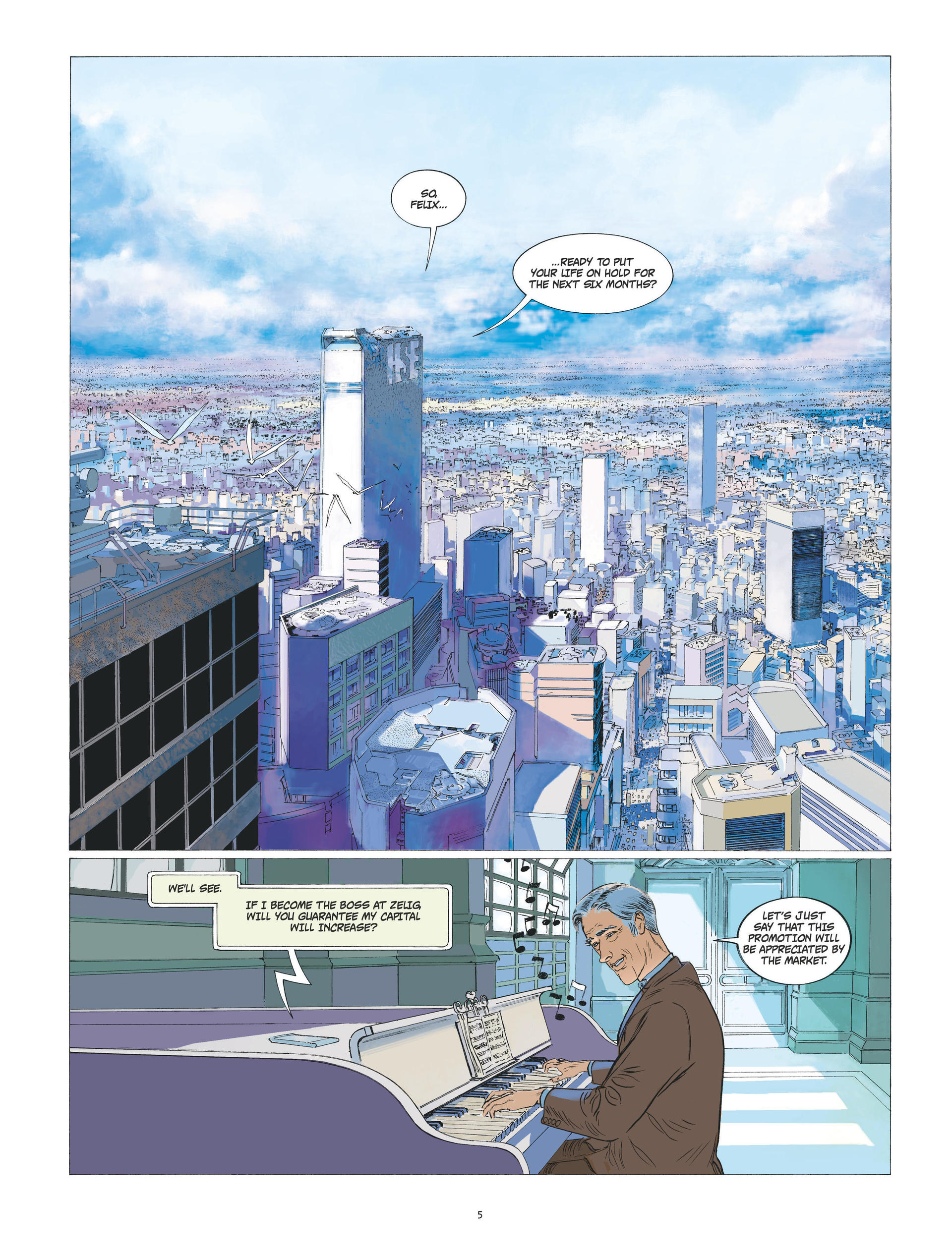Read online Human Stock Exchange comic -  Issue #2 - 5