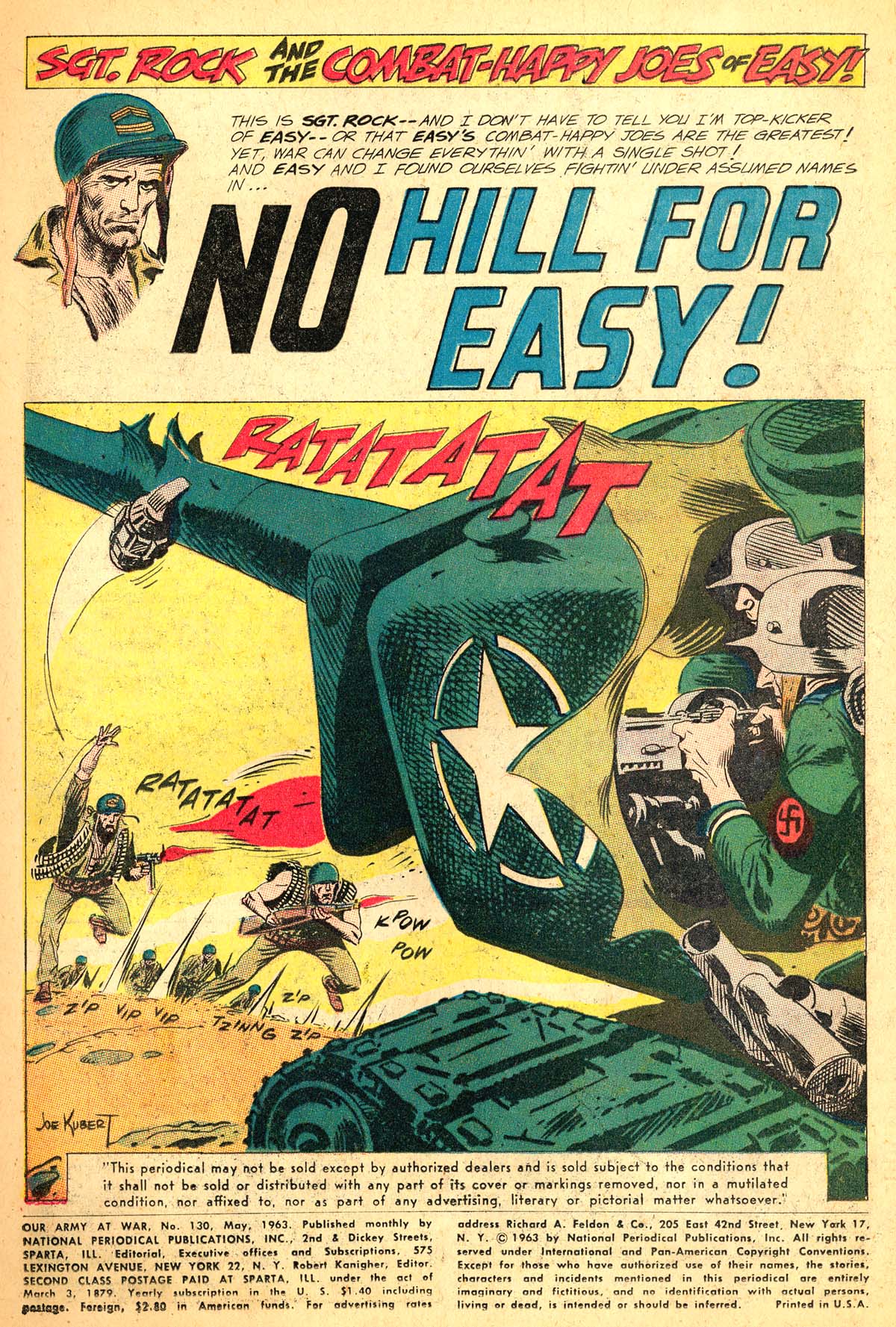 Read online Our Army at War (1952) comic -  Issue #130 - 3