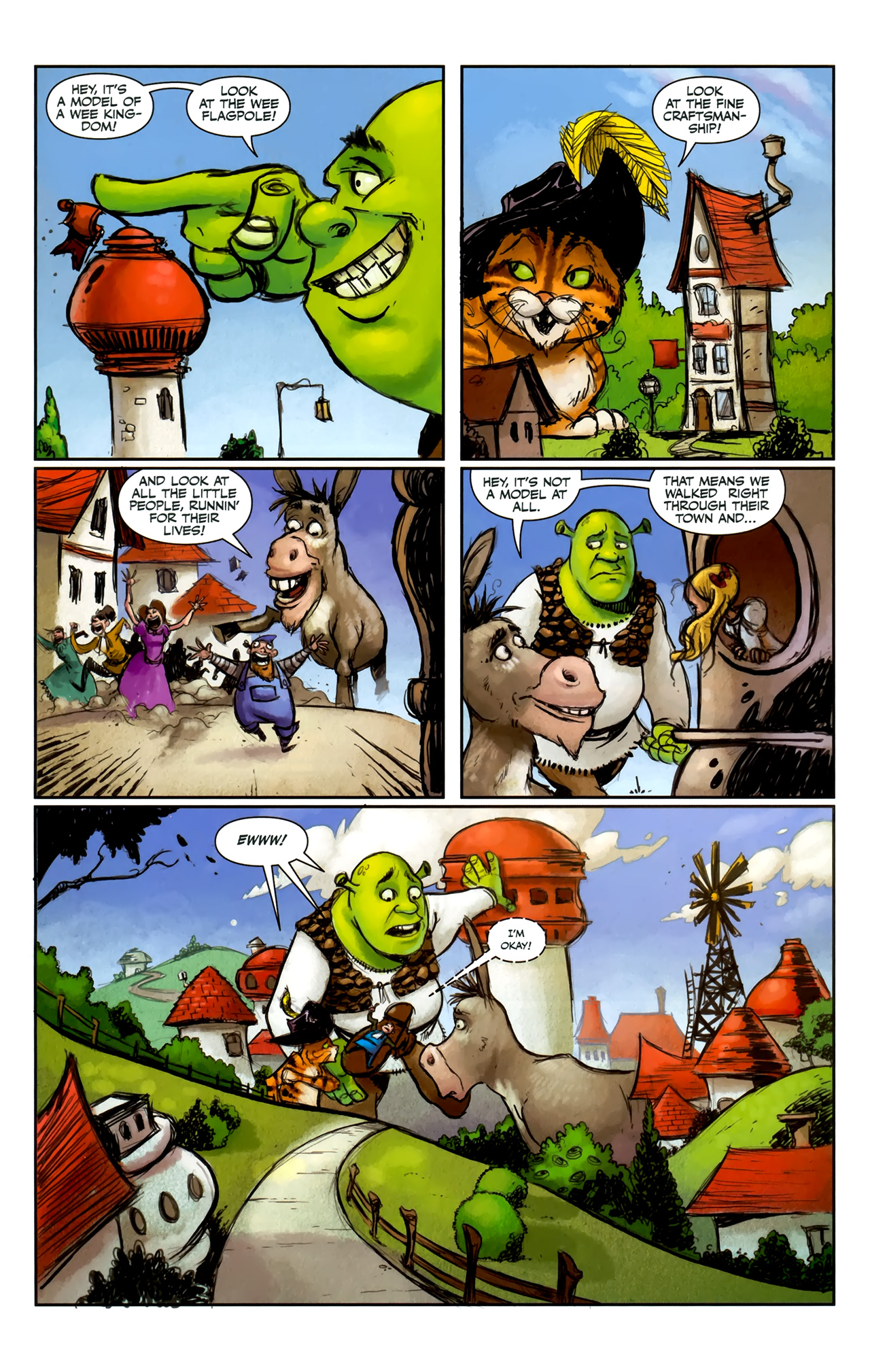 Read online Shrek (2010) comic -  Issue #3 - 8