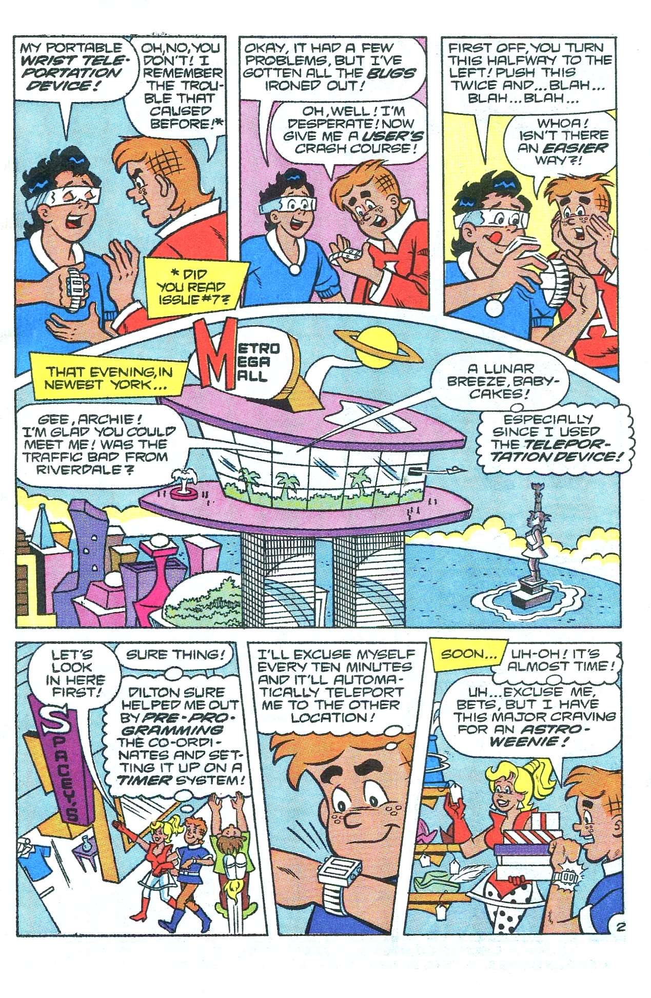 Read online Archie 3000! (1989) comic -  Issue #14 - 30
