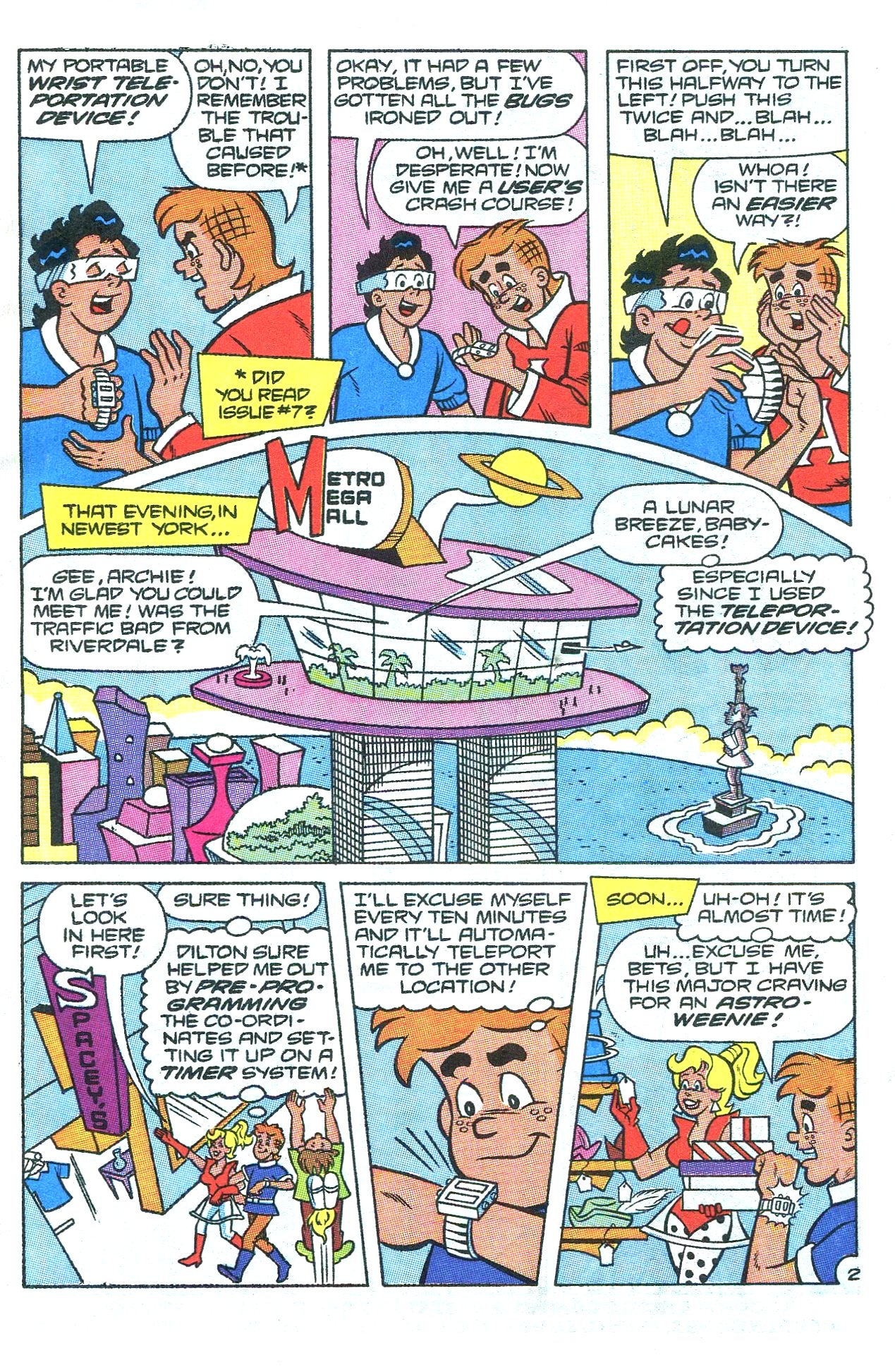 Read online Archie 3000! (1989) comic -  Issue #14 - 30