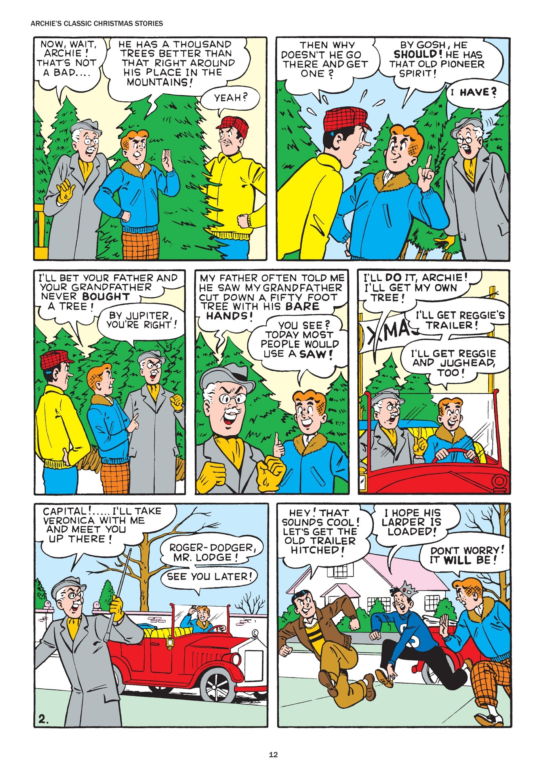 Read online Archie's Classic Christmas Stories comic -  Issue # TPB - 13