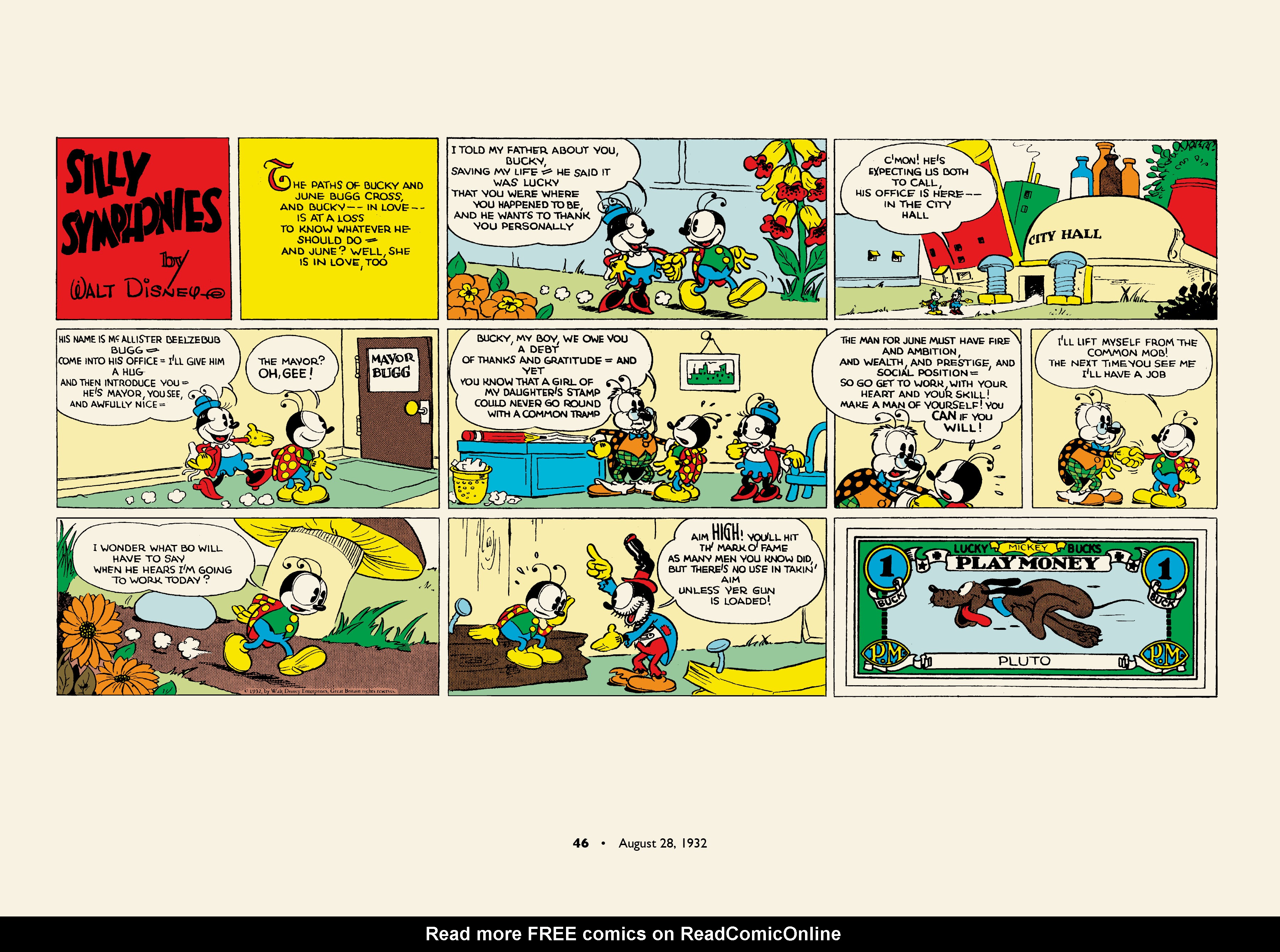 Read online Walt Disney's Silly Symphonies 1932-1935: Starring Bucky Bug and Donald Duck comic -  Issue # TPB (Part 1) - 46