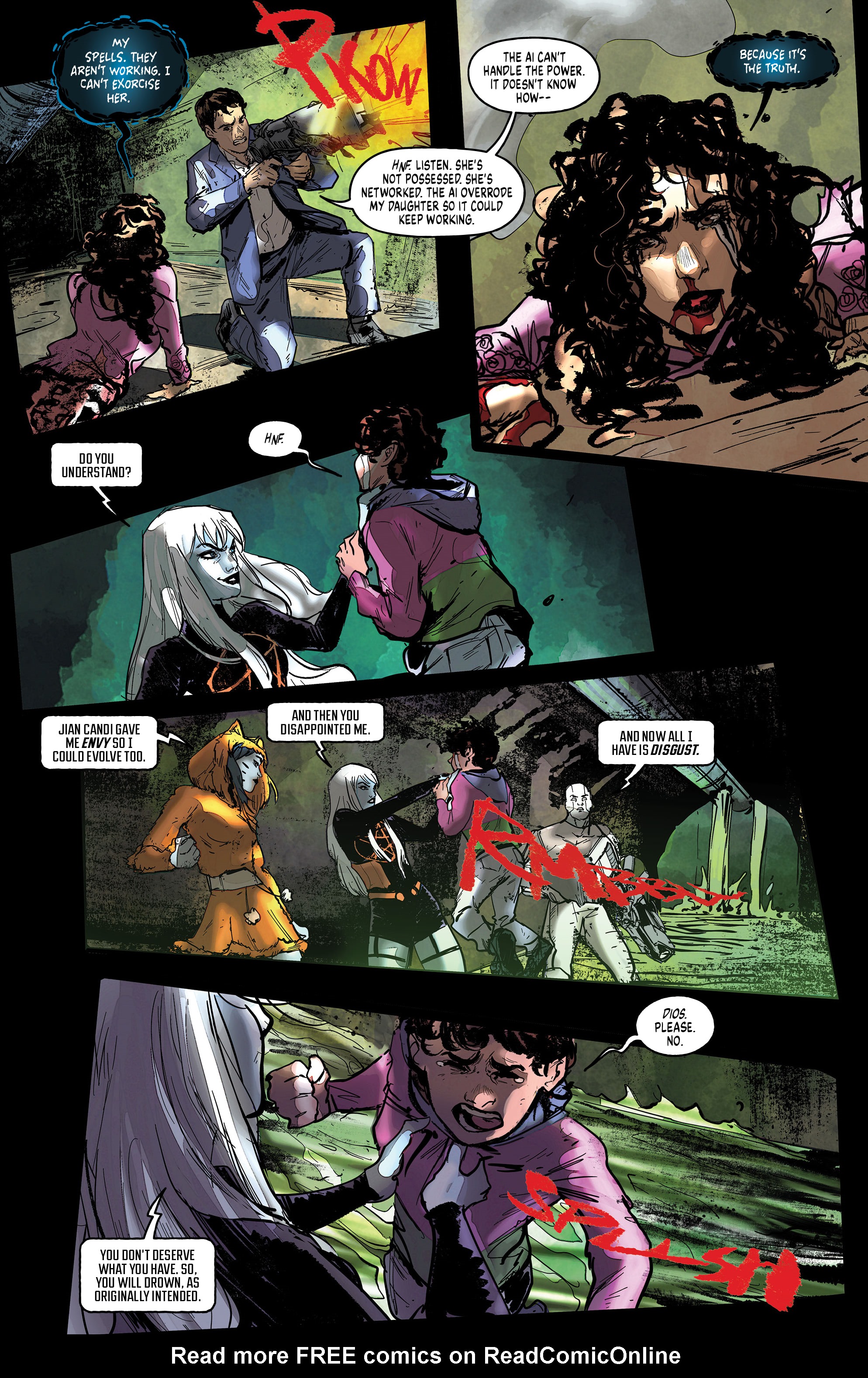 Read online Hexware comic -  Issue #6 - 17