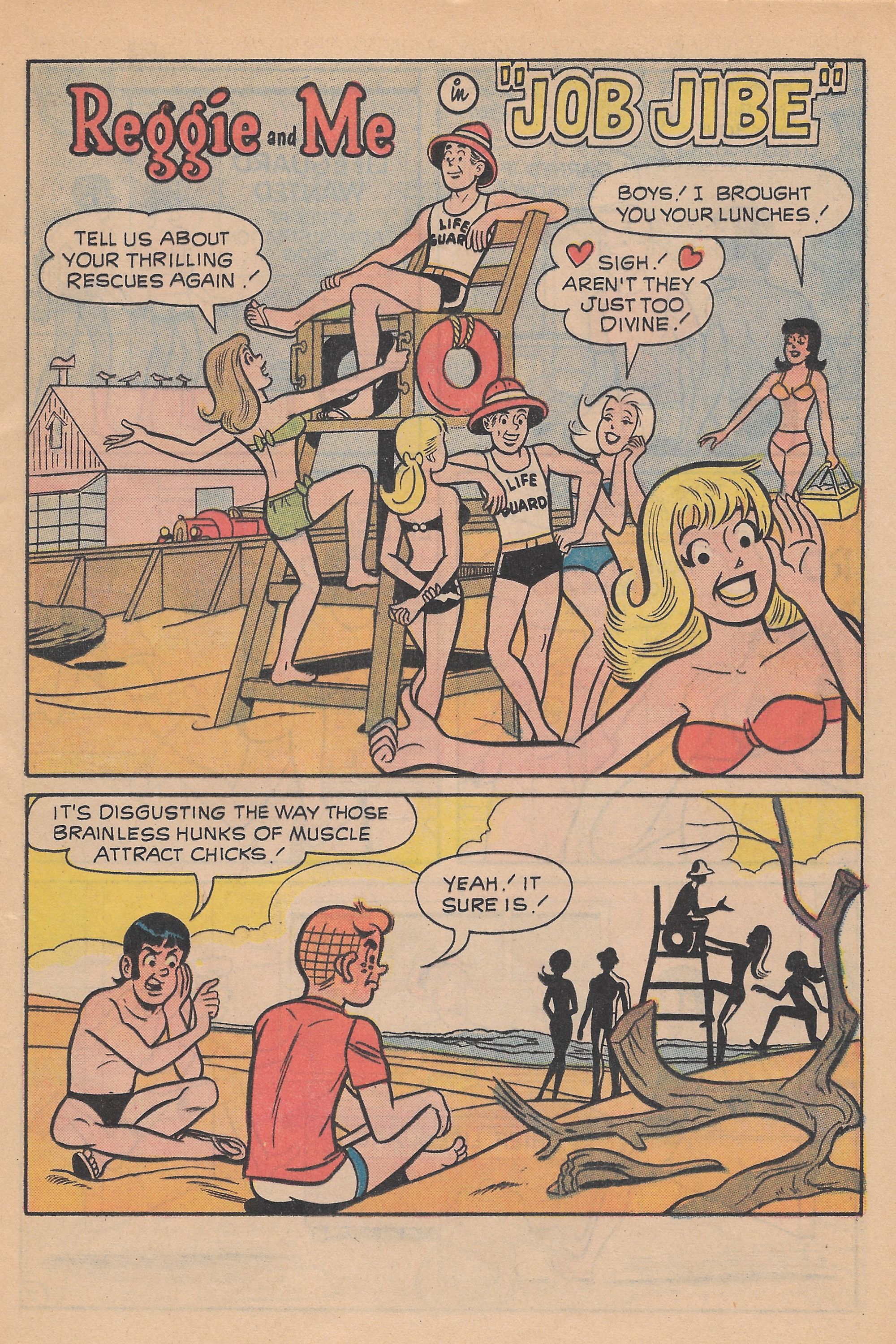 Read online Reggie and Me (1966) comic -  Issue #65 - 13