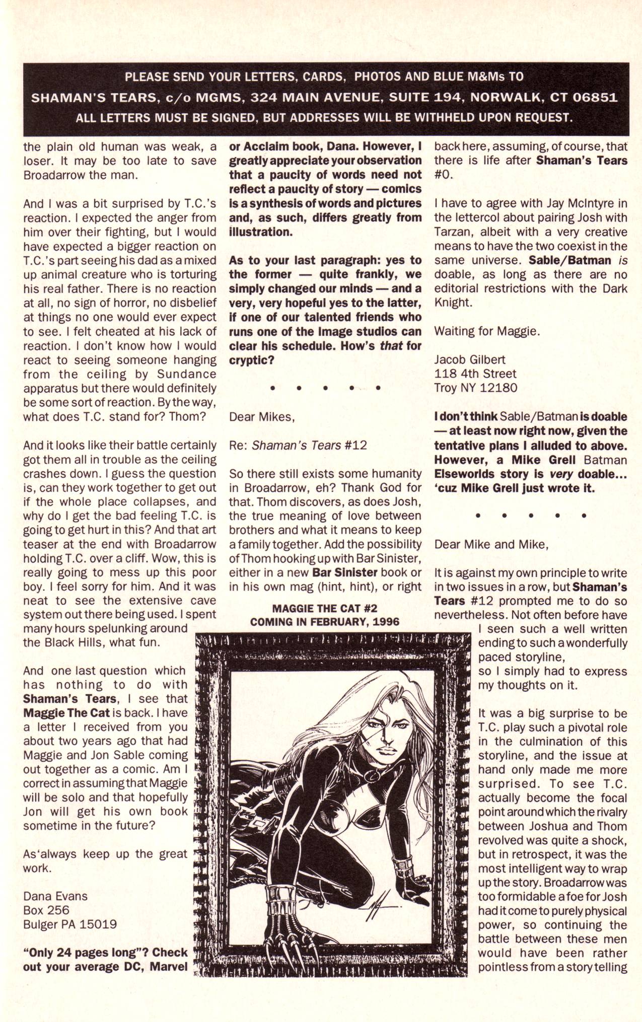 Read online Shaman's Tears comic -  Issue #0 - 21