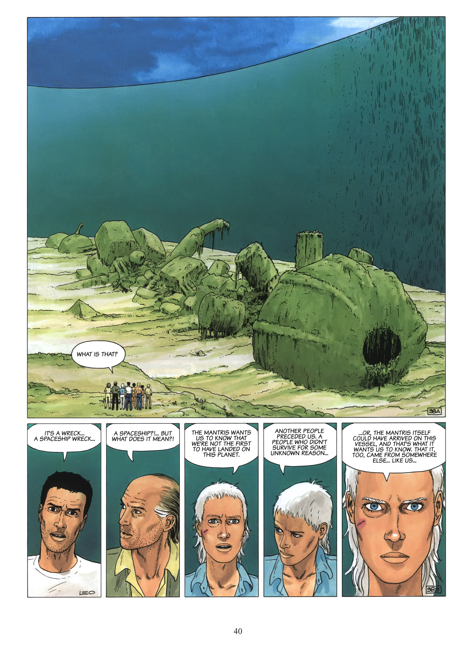 Read online Aldebaran comic -  Issue # TPB 3 - 42