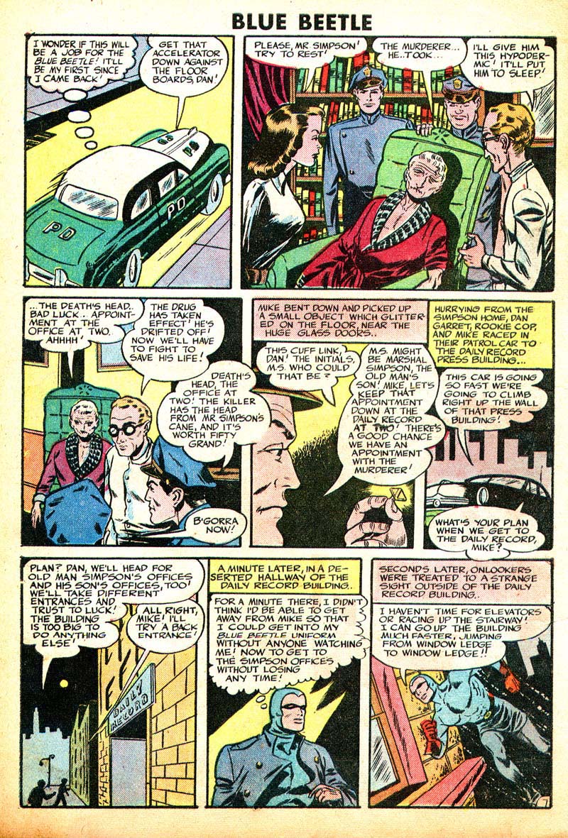 Read online The Blue Beetle comic -  Issue #58 - 9