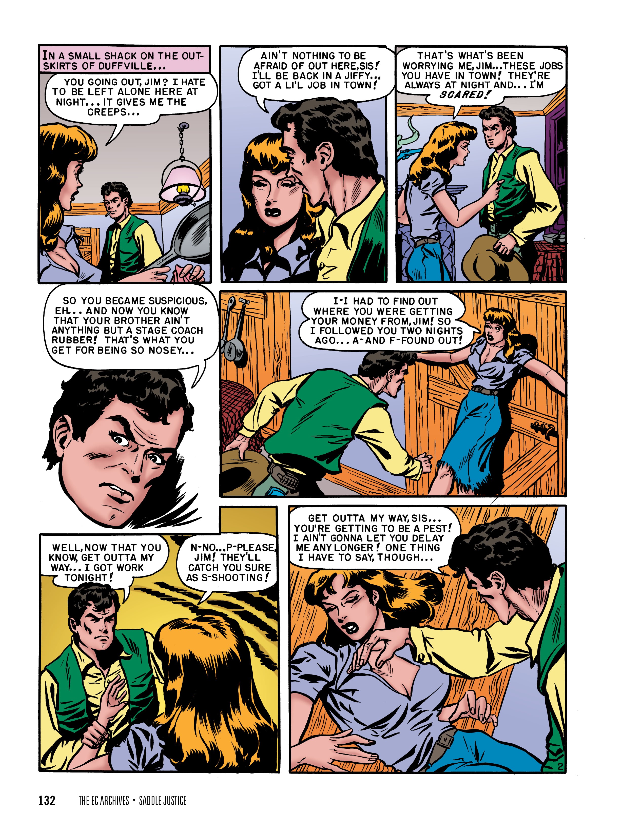 Read online The EC Archives: Saddle Justice comic -  Issue # TPB (Part 2) - 34