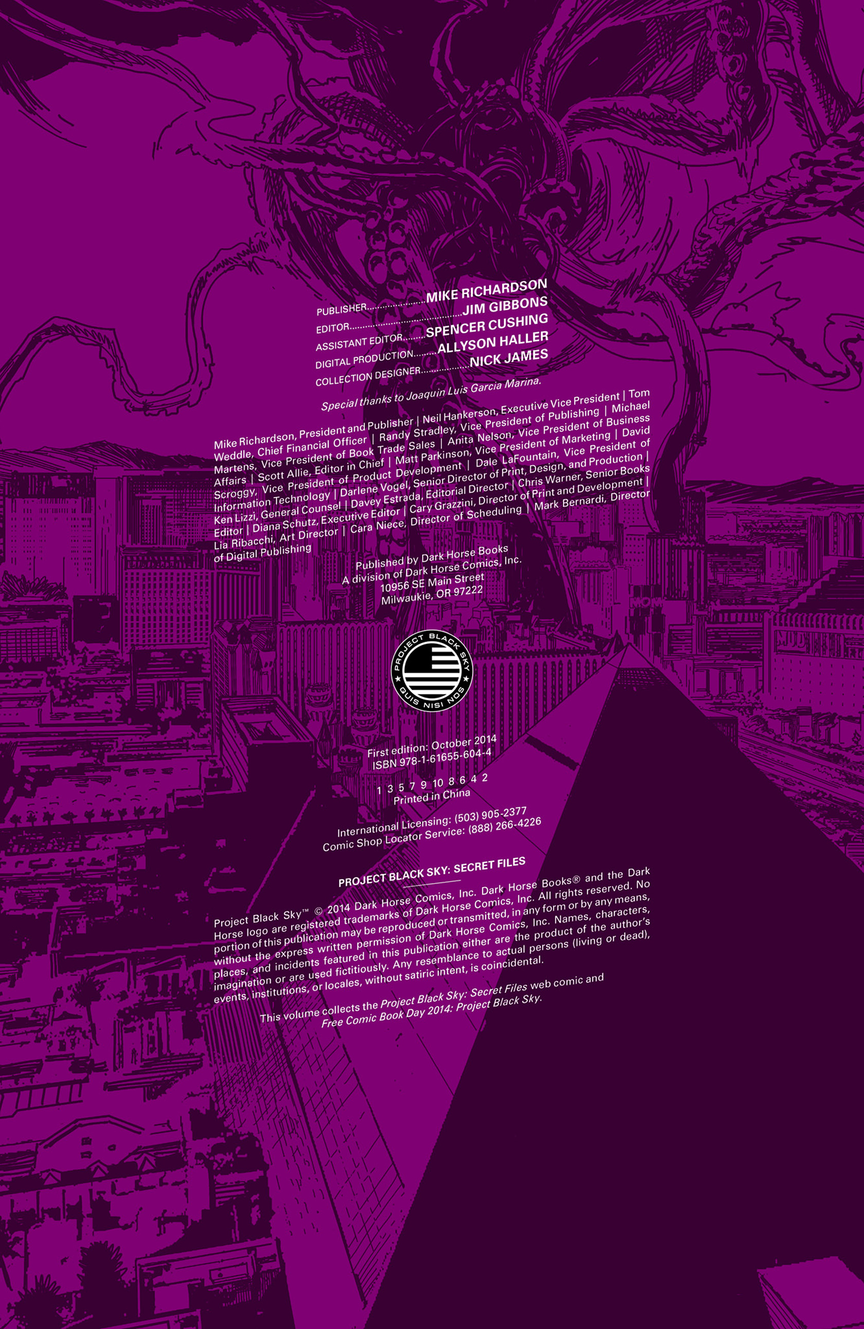 Read online Project Black Sky: Secret Files comic -  Issue # Full - 4