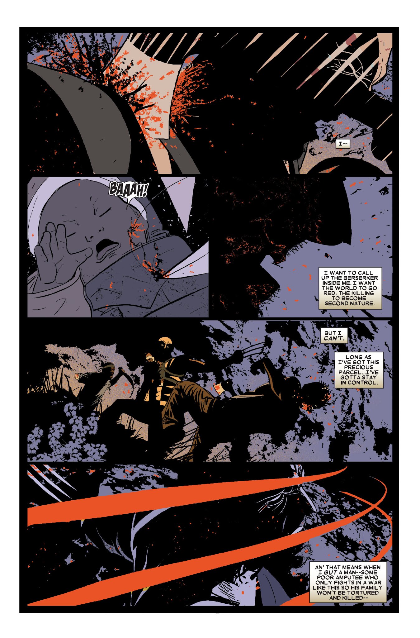 Read online Wolverine: Blood & Sorrow comic -  Issue # TPB - 42