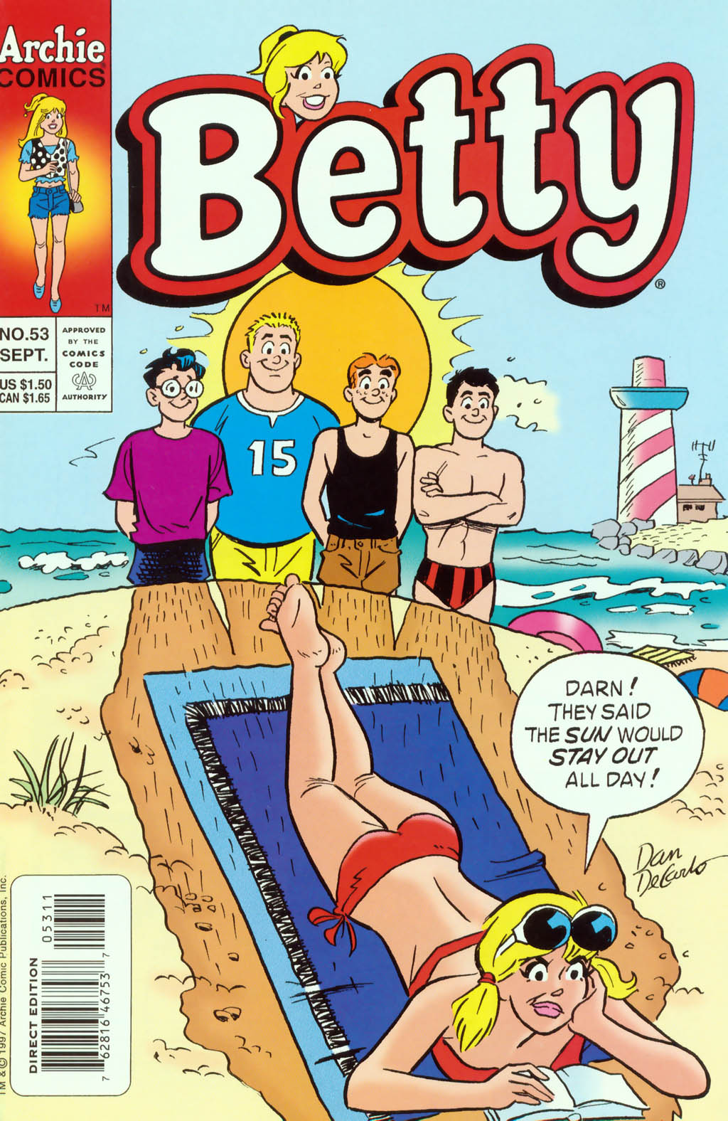 Read online Betty comic -  Issue #53 - 1