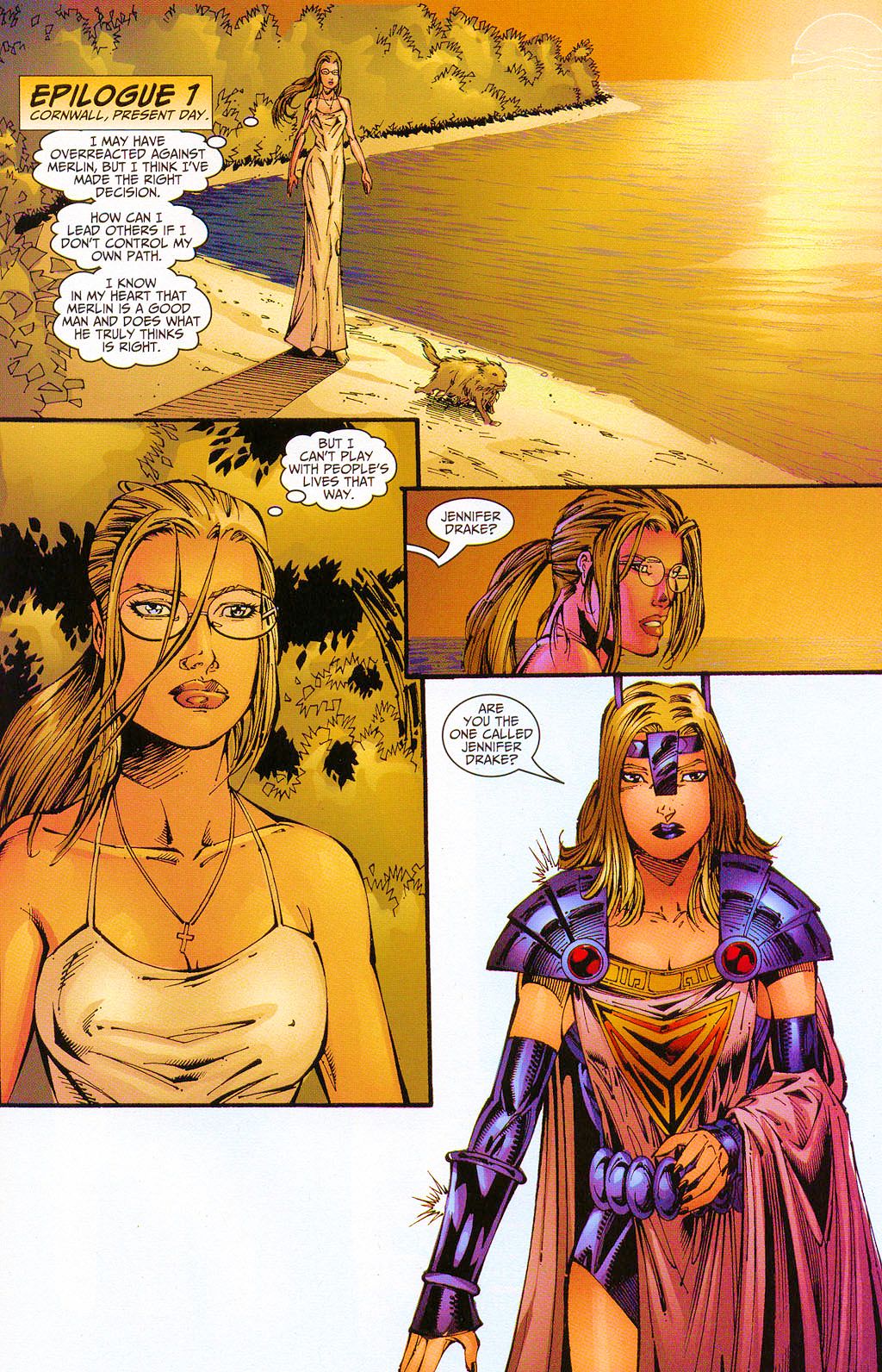 Read online Lady Pendragon comic -  Issue #6 - 22