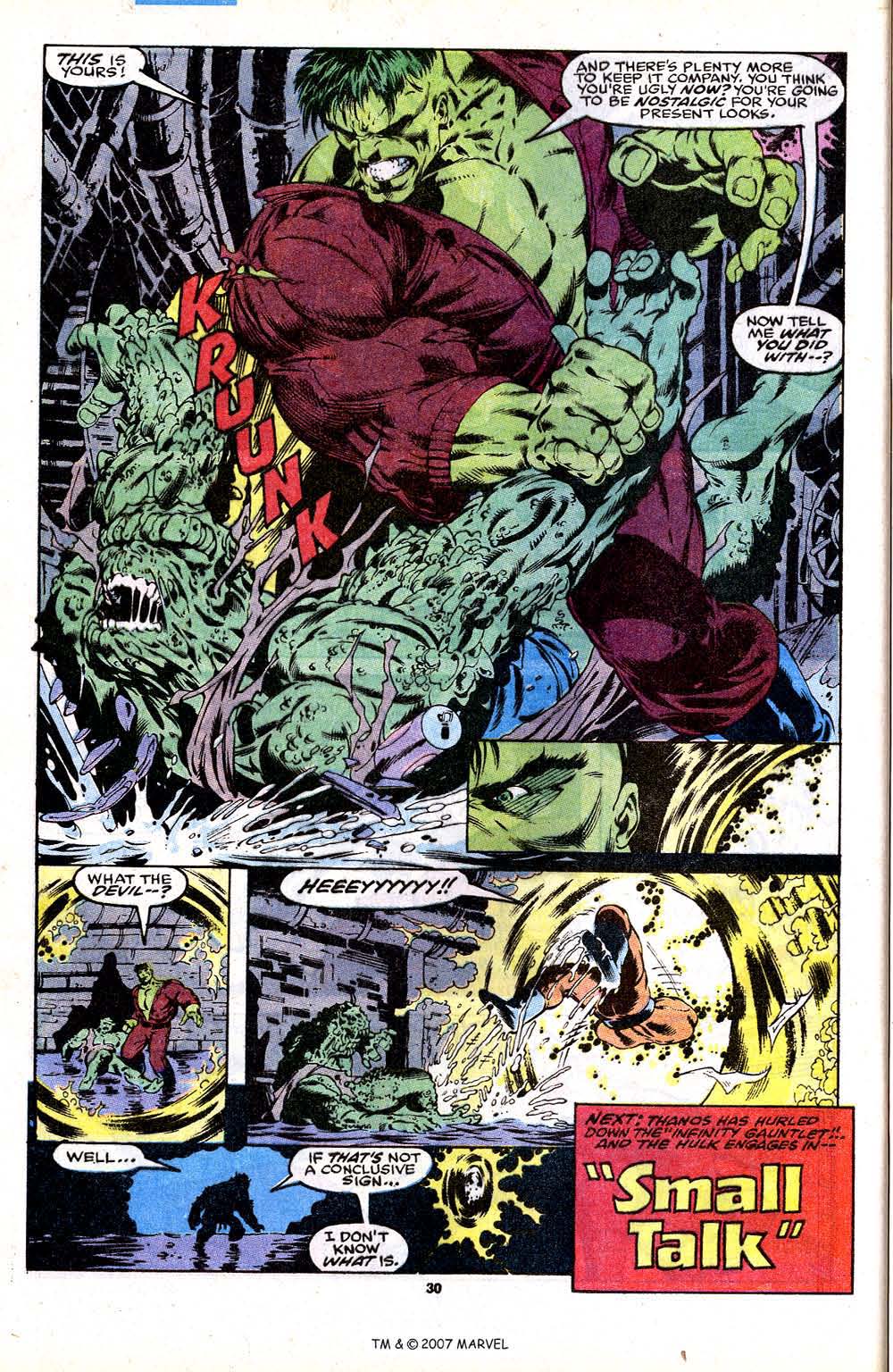 Read online The Incredible Hulk (1968) comic -  Issue #383 - 32
