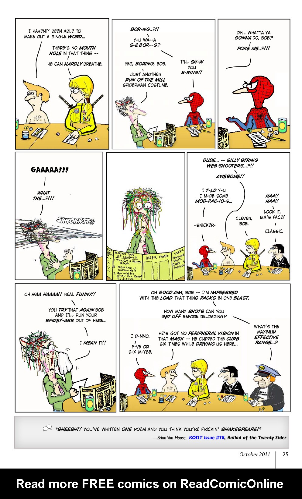 Read online Knights of the Dinner Table comic -  Issue #180 - 27