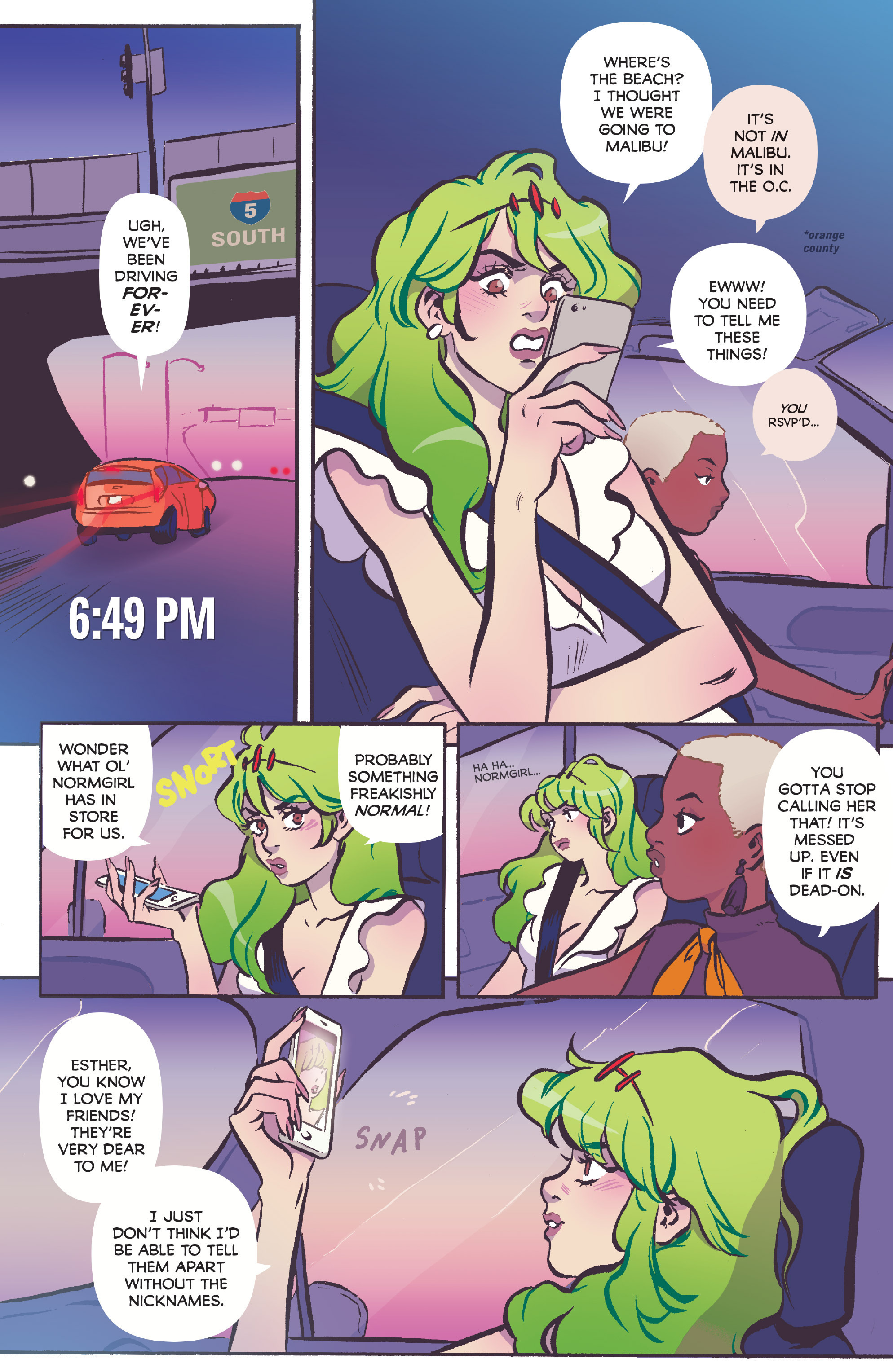 Read online Snotgirl comic -  Issue #3 - 5